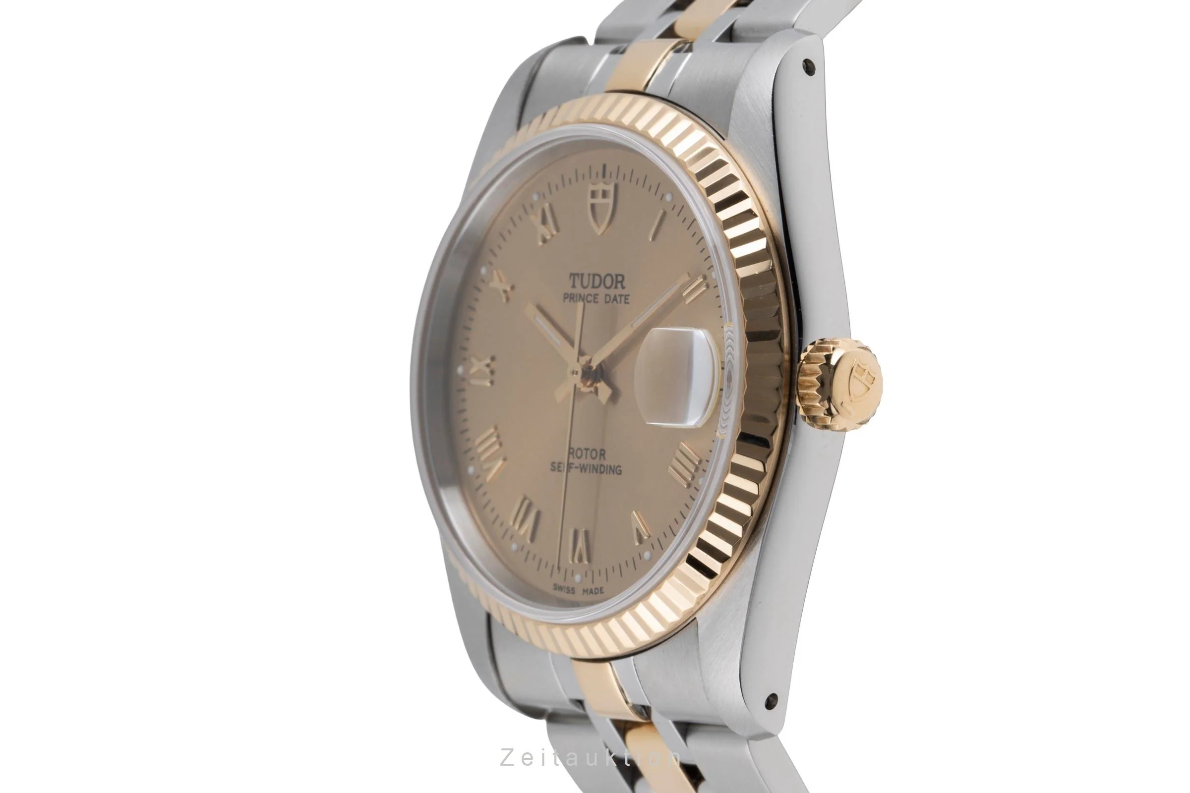Tudor Prince Date steel / gold automatic men's watch 74033  [2503109] - Image 7