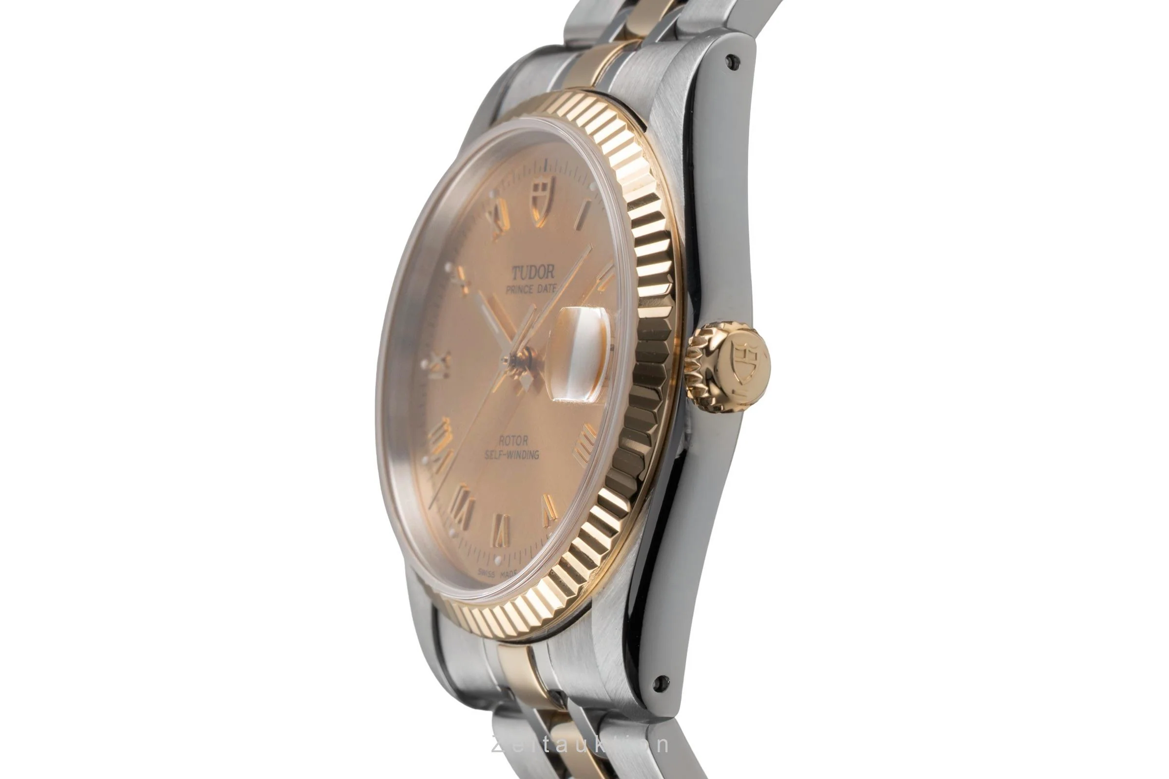 Tudor Prince Date steel / gold automatic men's watch 74033  [2503110] - Image 7
