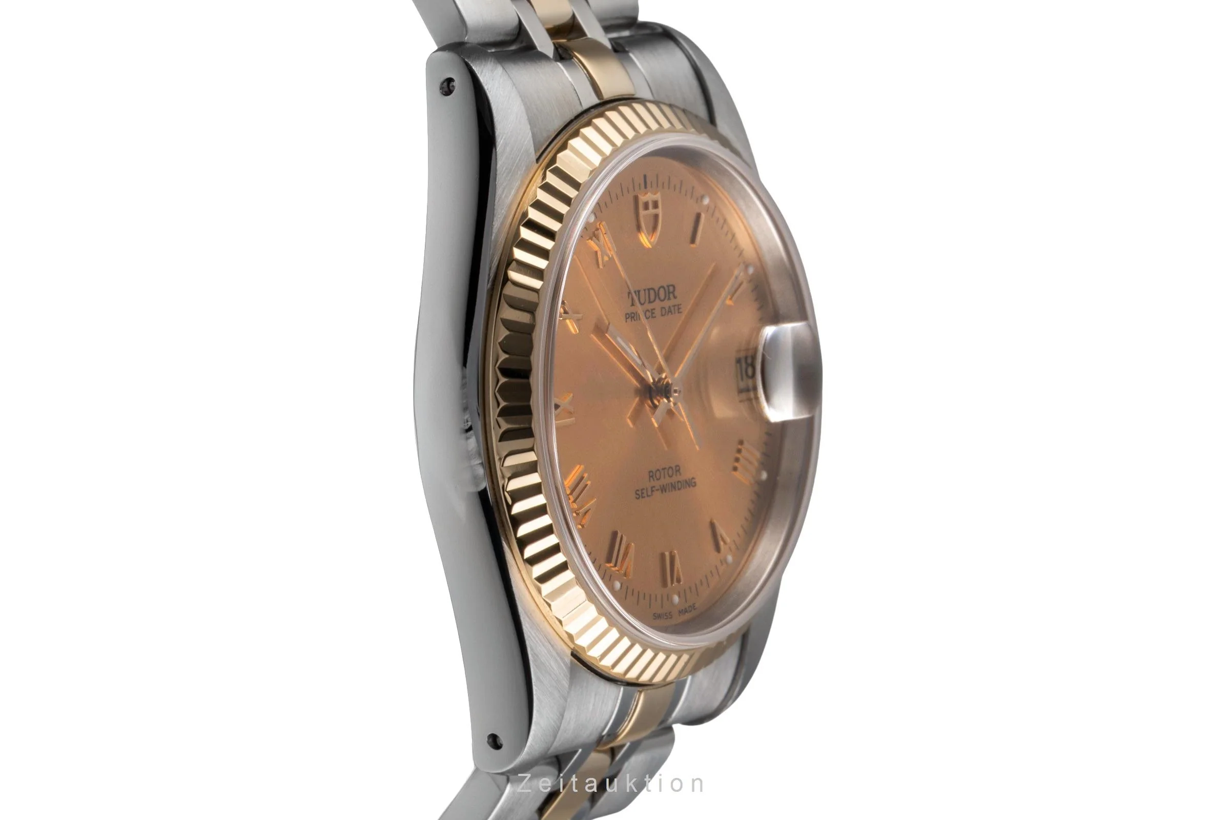 Tudor Prince Date steel / gold automatic men's watch 74033  [2503110] - Image 8