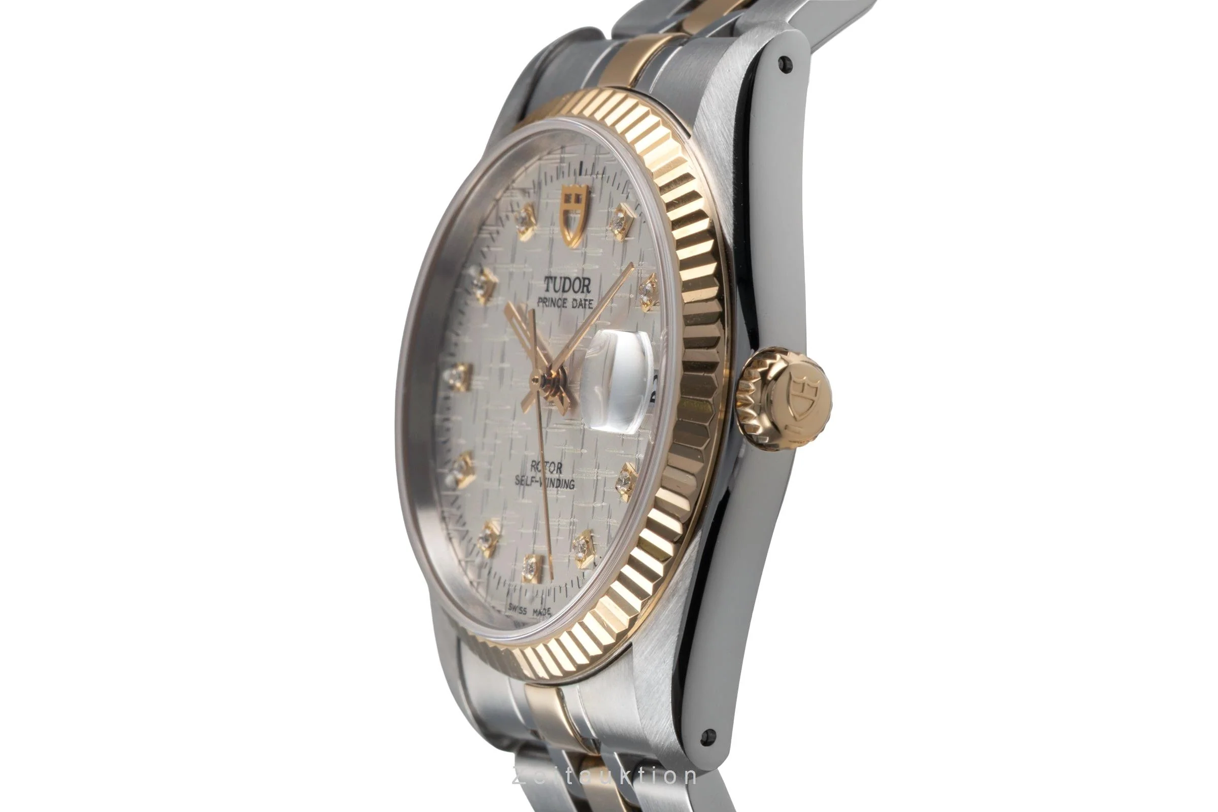 Tudor Prince Date steel / gold automatic men's watch 74033  [2503112] - Image 7