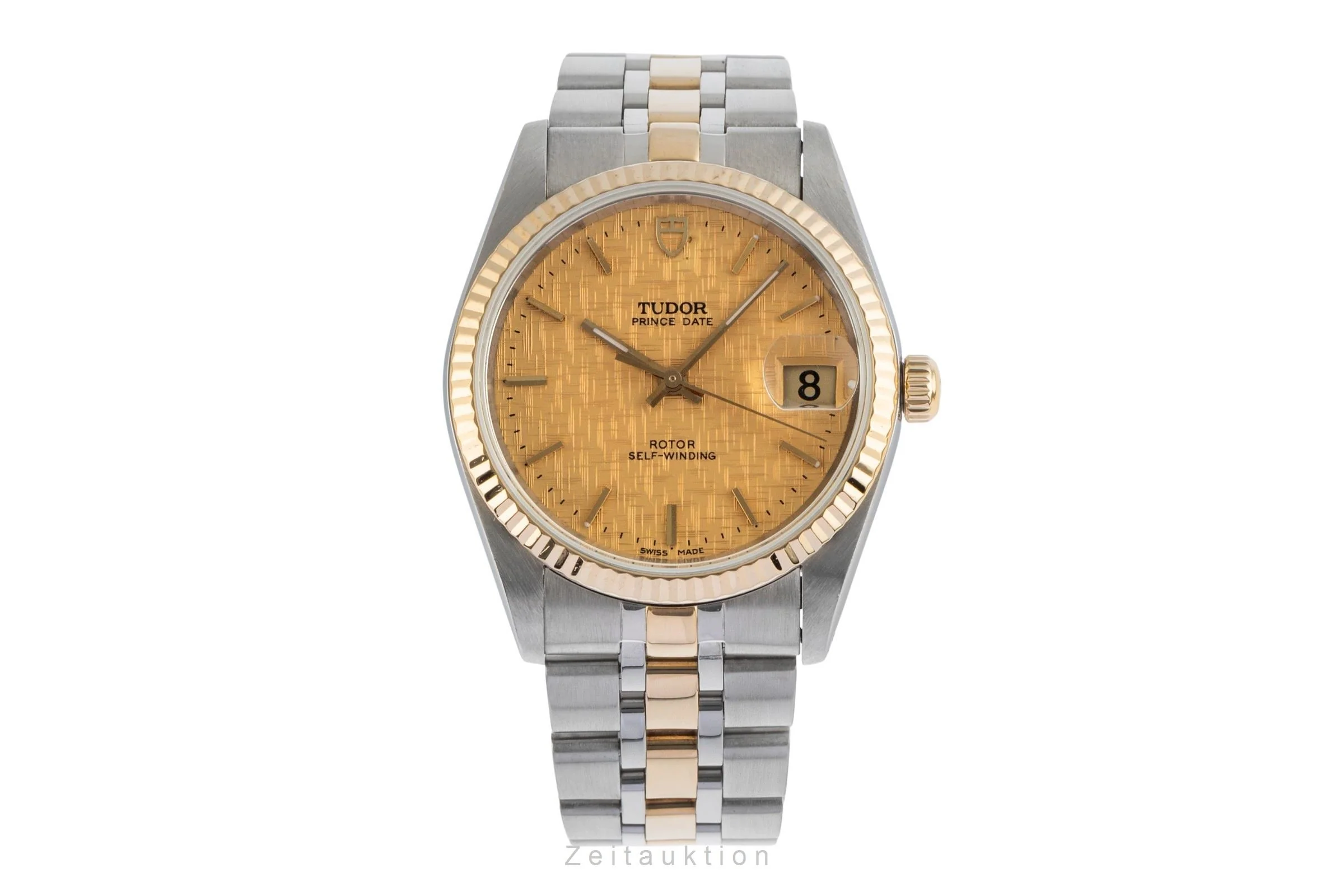 Tudor Prince Date steel / gold automatic men's watch 74033  [2503774] - Image 5