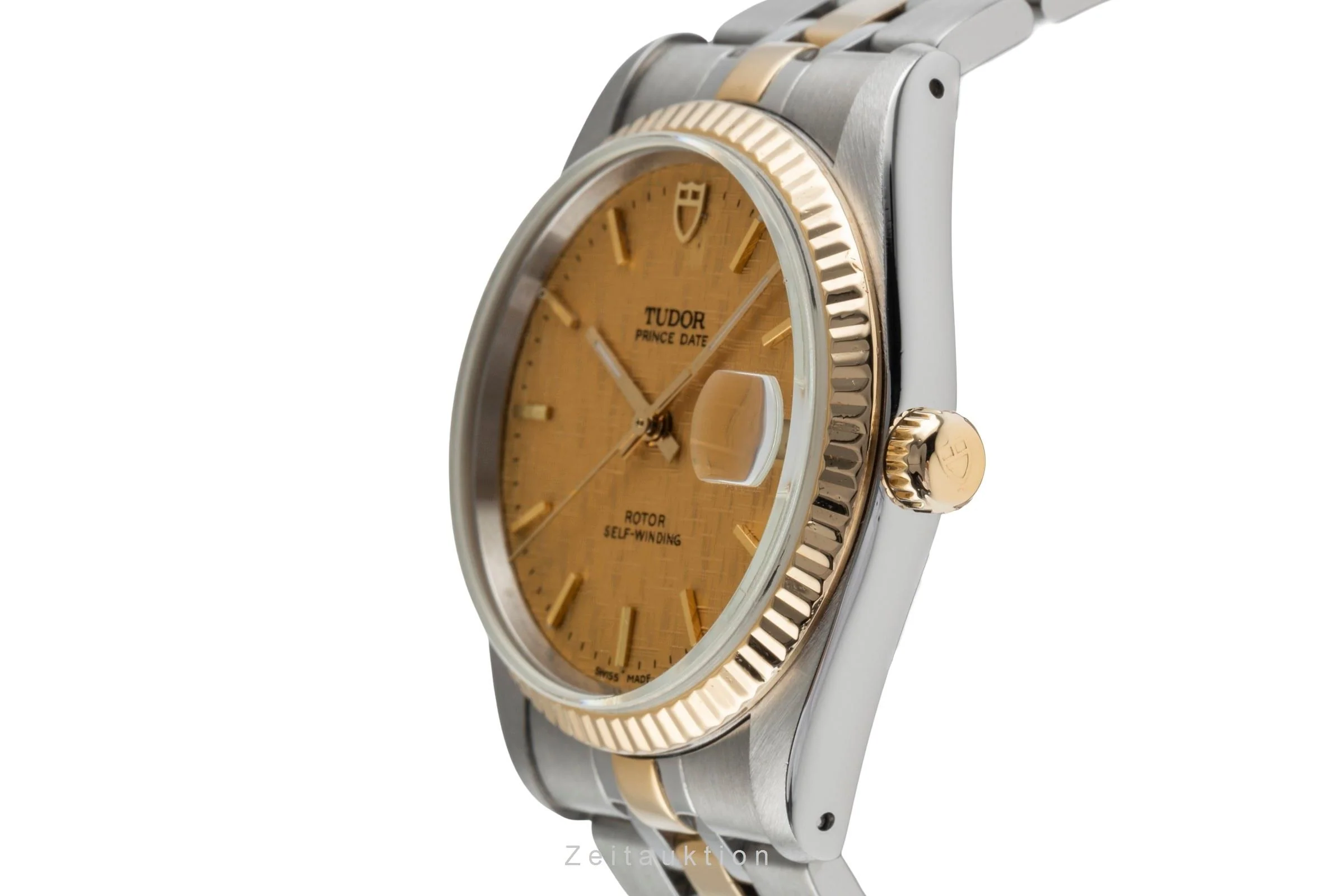 Tudor Prince Date steel / gold automatic men's watch 74033  [2503774] - Image 7