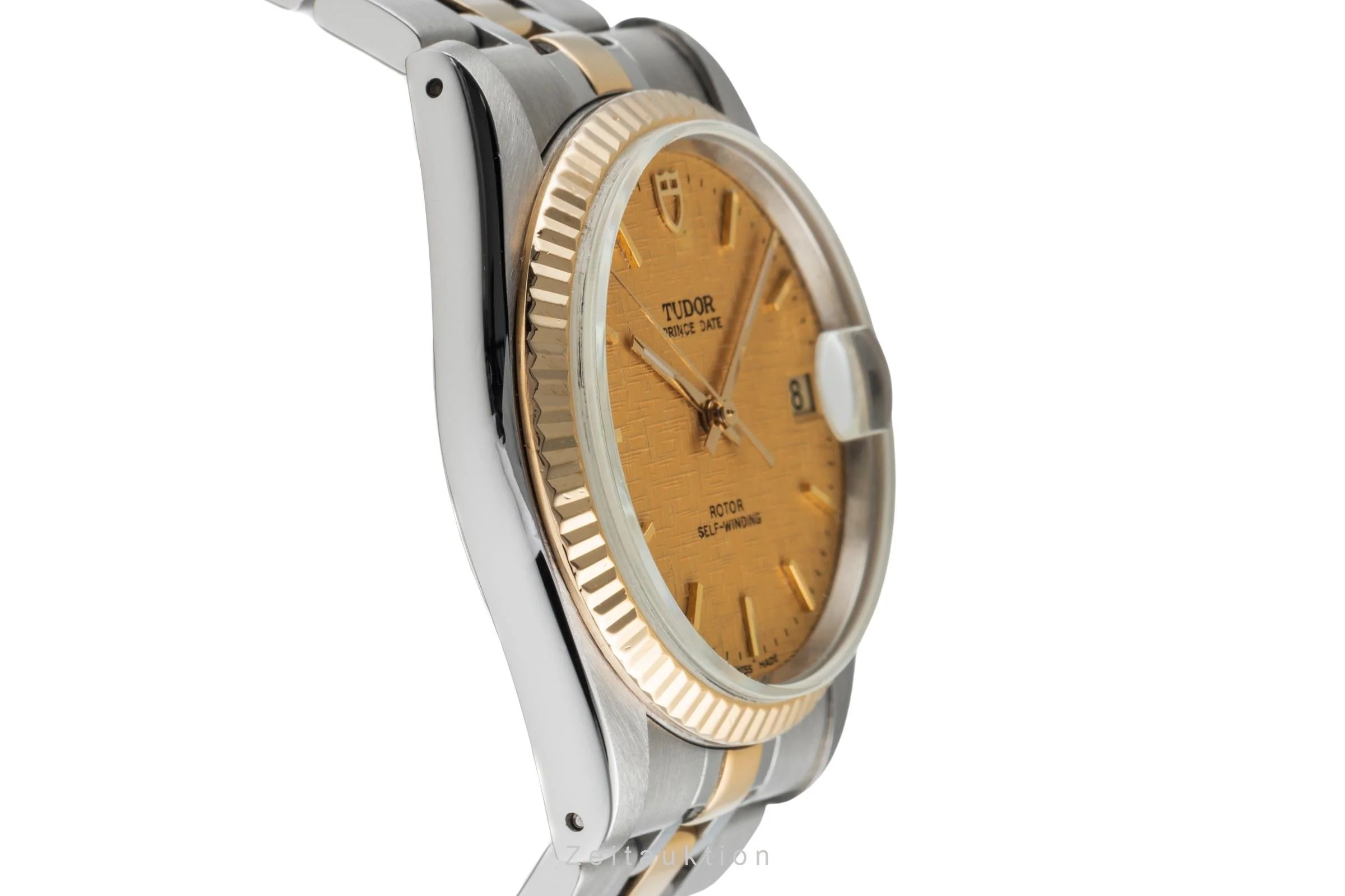 Tudor Prince Date steel / gold automatic men's watch 74033  [2503774] - Image 8