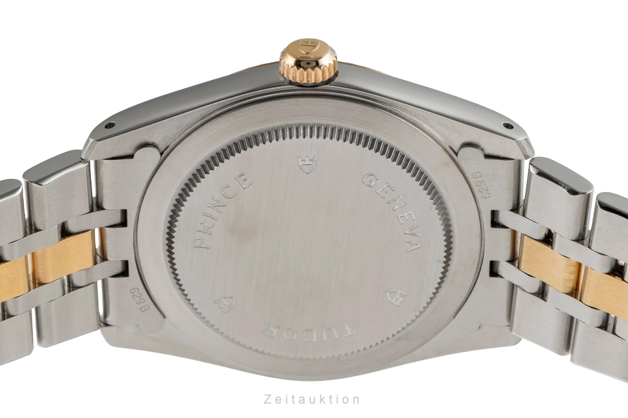 Tudor Prince Date steel / gold automatic men's watch 74033  [2503778] - Image 11