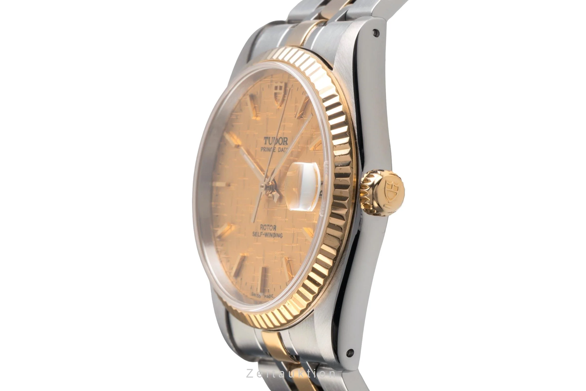 Tudor Prince Date steel / gold automatic men's watch 74033  [2503885] - Image 7