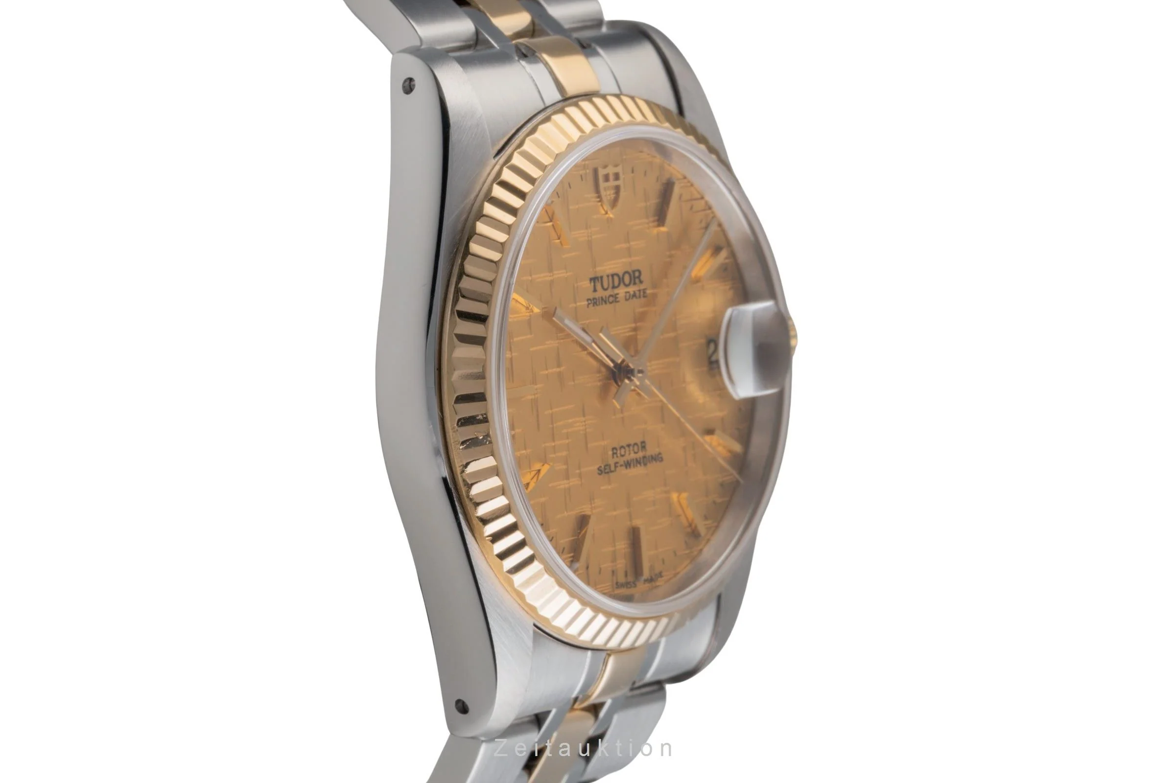 Tudor Prince Date steel / gold automatic men's watch 74033  [2503885] - Image 8