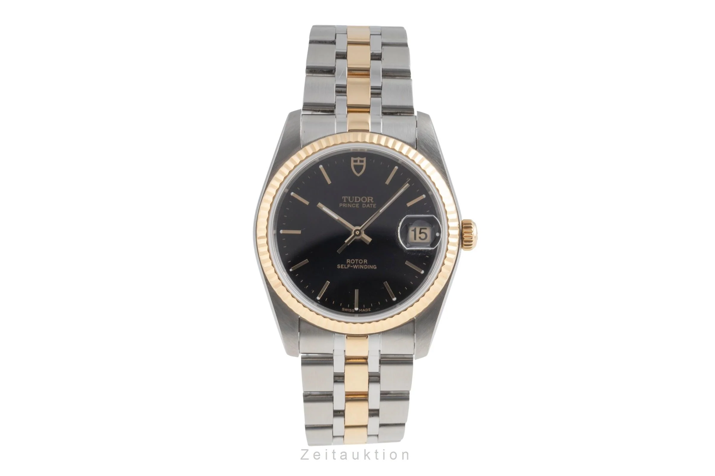 Tudor Prince Date steel / gold automatic men's watch 74033  [2503887] - Image 5