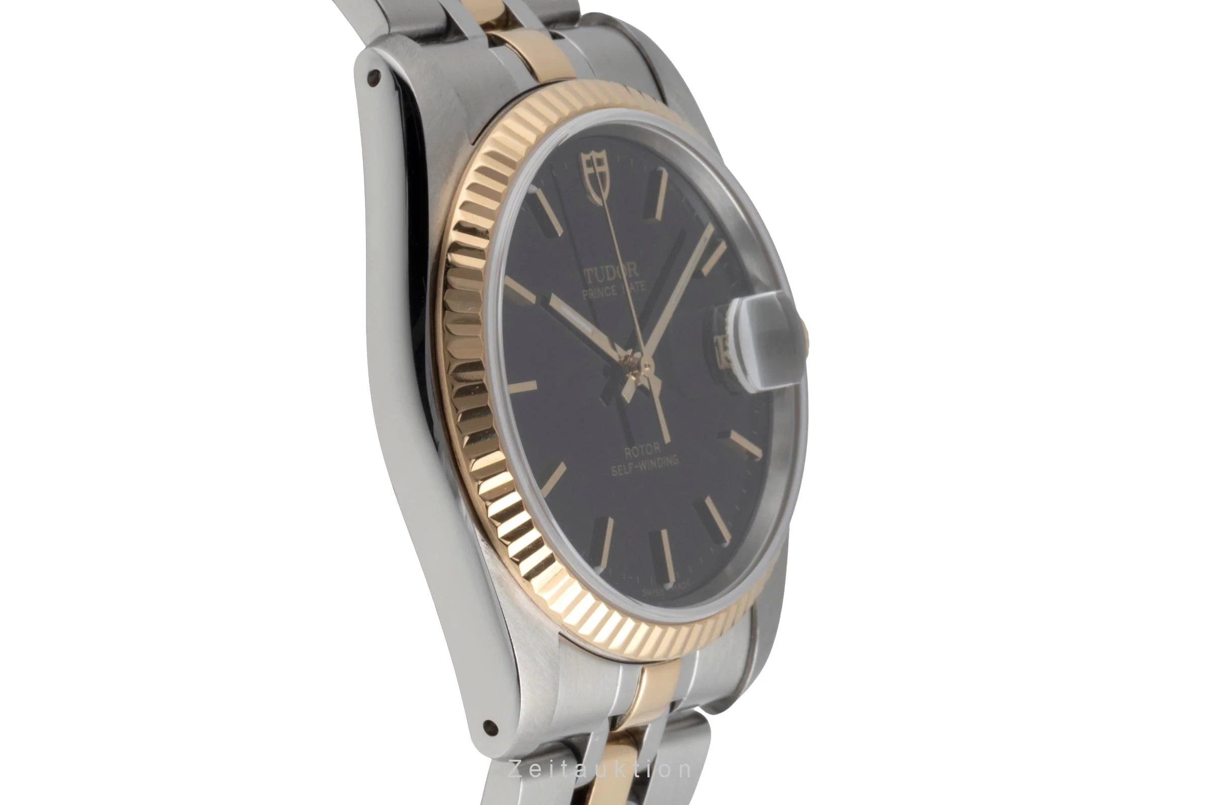 Tudor Prince Date steel / gold automatic men's watch 74033  [2503887] - Image 8