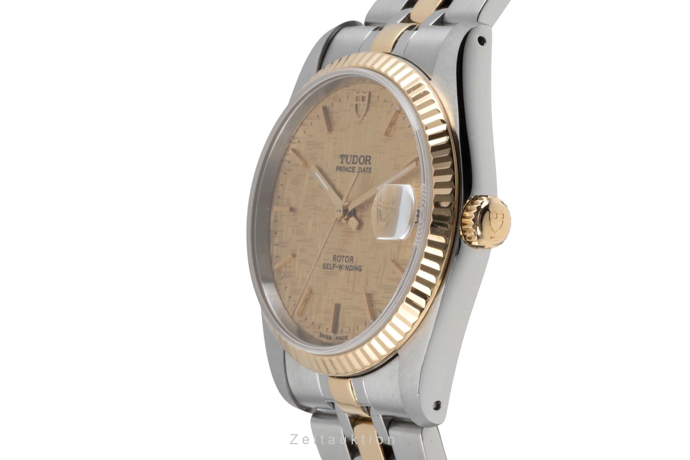 Tudor Prince Date steel / gold automatic men's watch 74033  [2505566] - Image 7