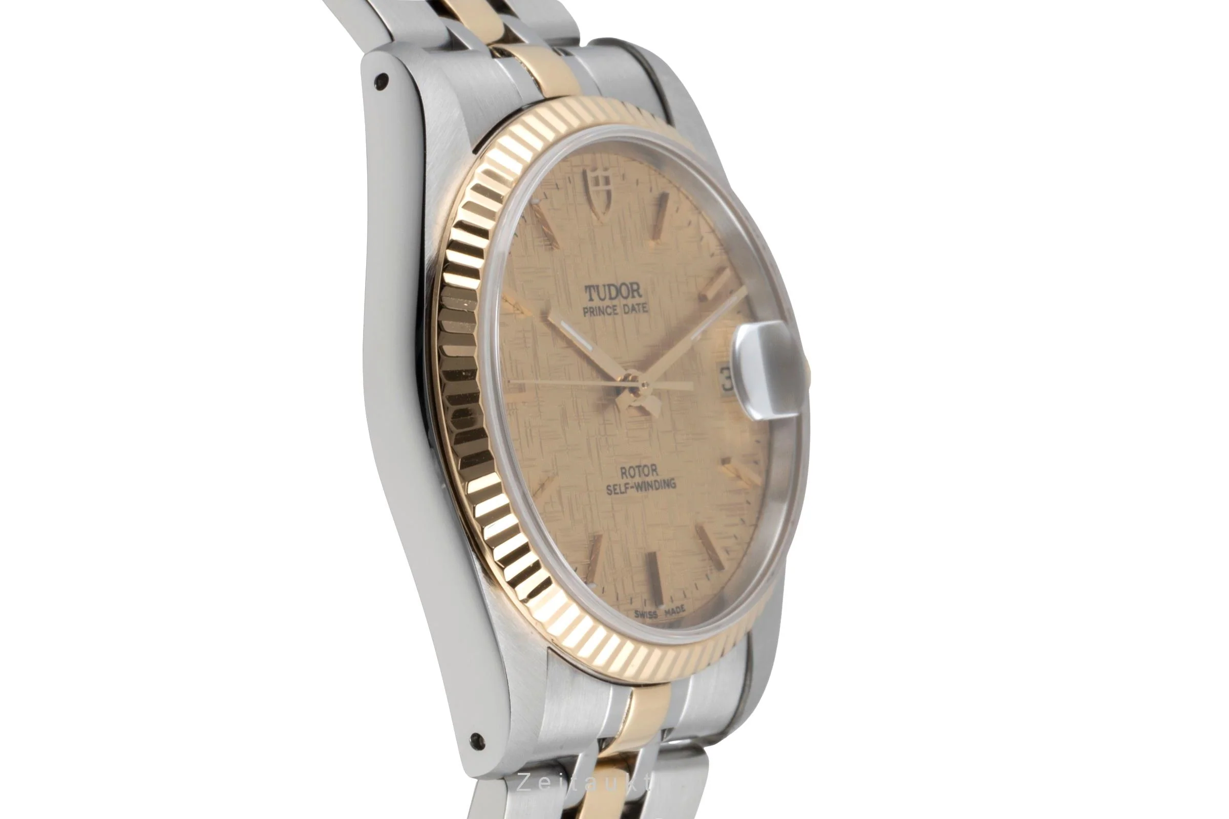 Tudor Prince Date steel / gold automatic men's watch 74033  [2505566] - Image 8