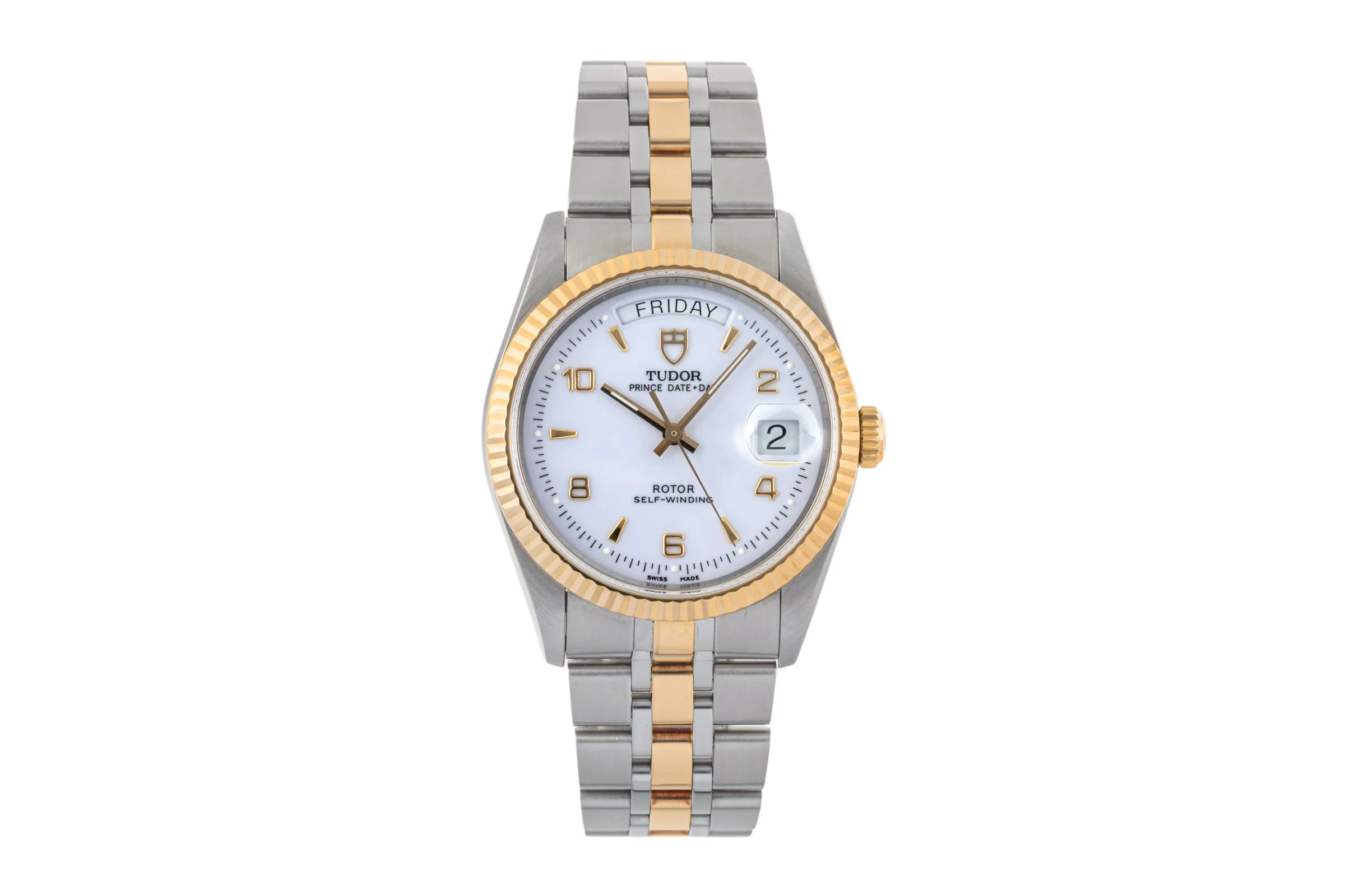Tudor Prince Date steel / gold automatic men's watch 76213 LP: 3850EUR  [2400427] - Image 4