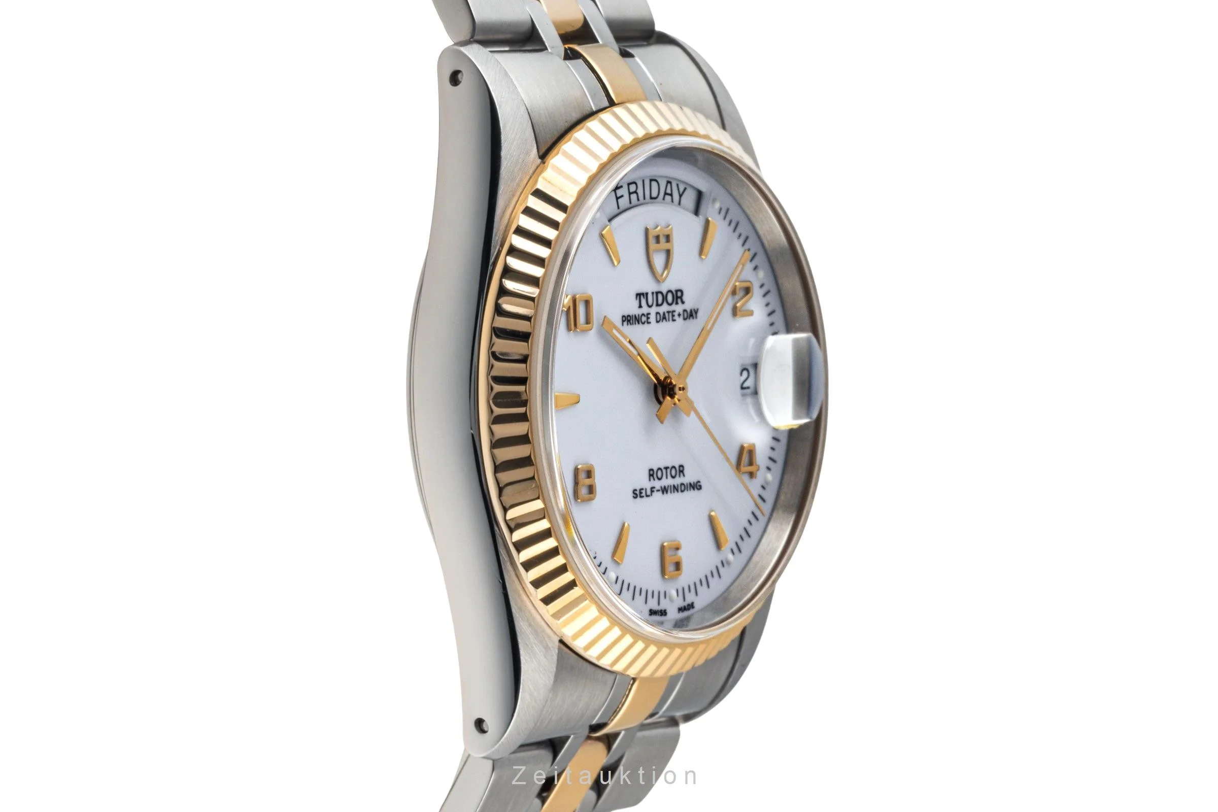 Tudor Prince Date steel / gold automatic men's watch 76213 LP: 3850EUR  [2400427] - Image 7