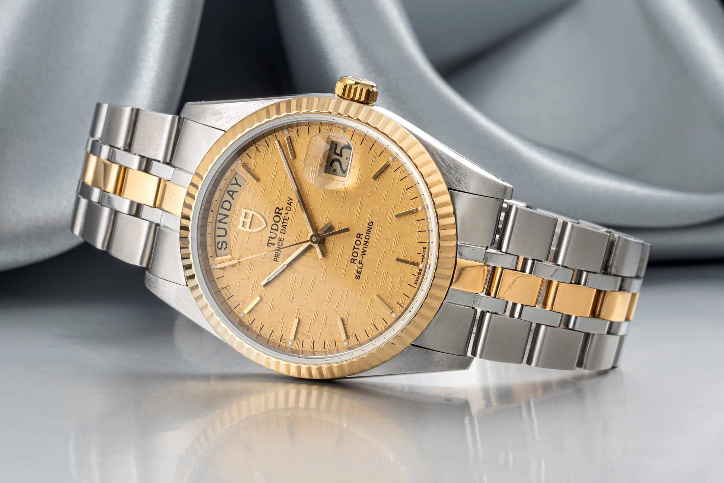 Tudor Prince Date steel / gold automatic men's watch 76213 LP: 3850EUR  [2402664] - Image 2