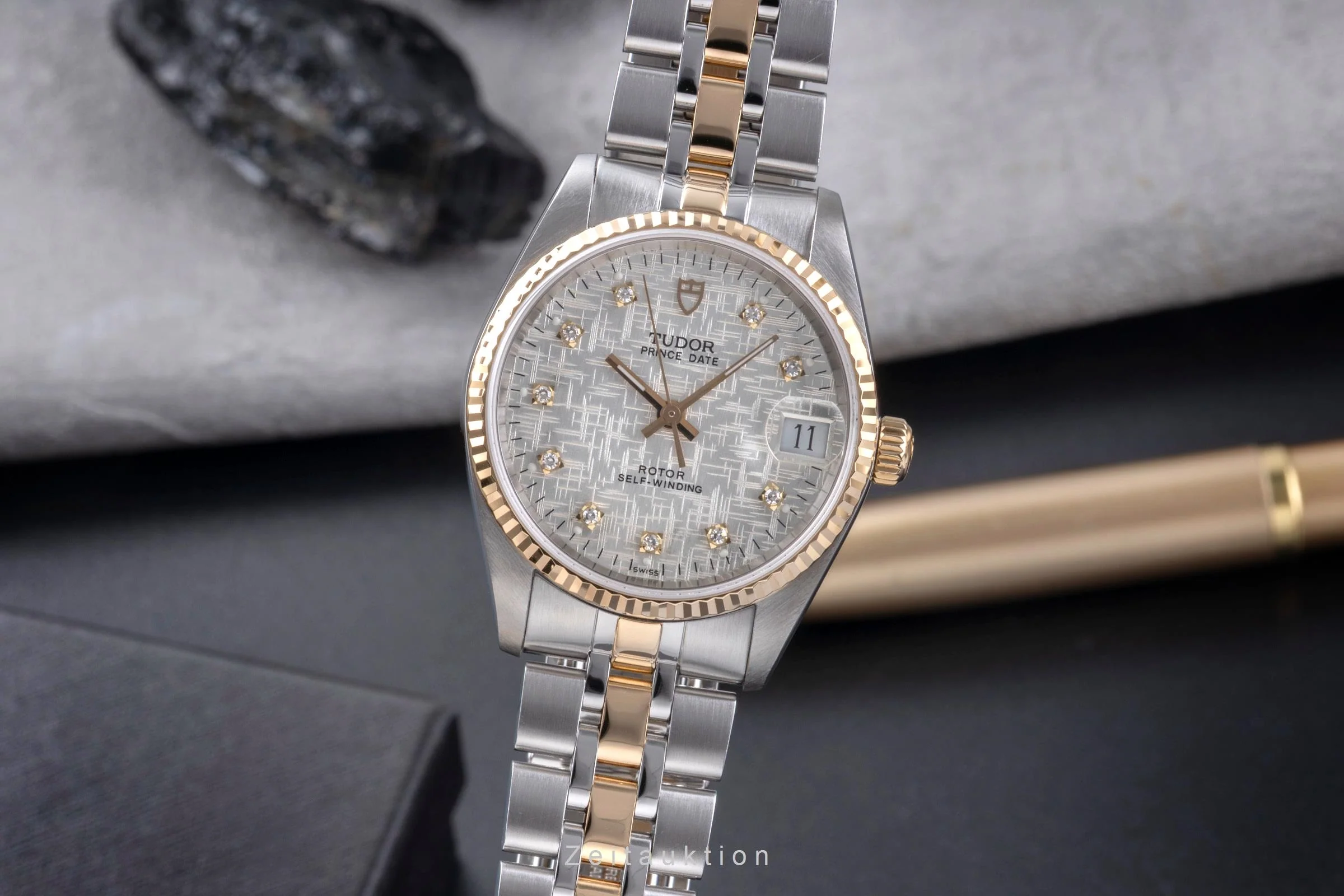 Tudor Prince Date steel / gold automatic unisex 72033  [2505928] - Image 2