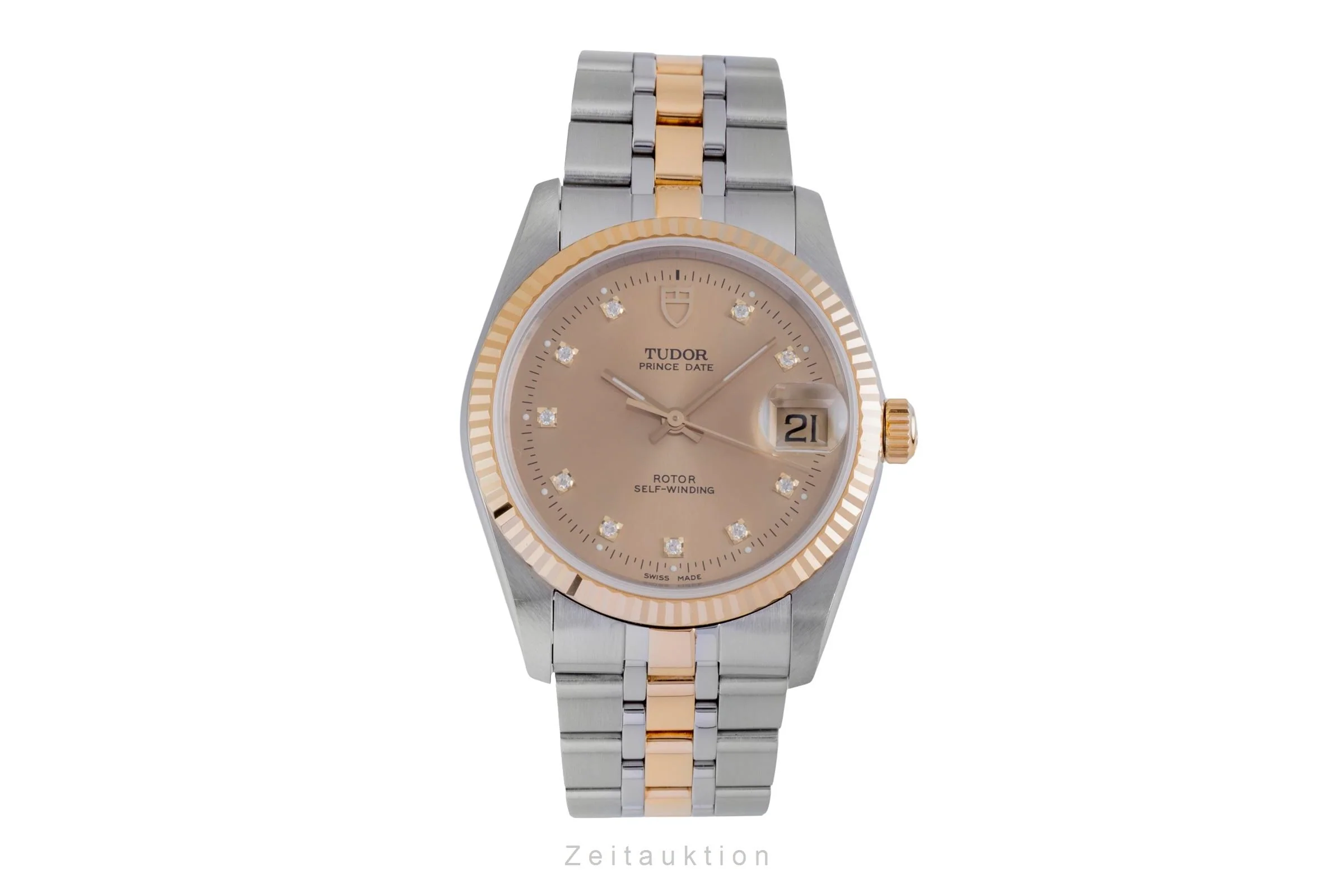 Tudor Prince Date steel / gold automatic unisex 74033  [2600513] - Image 5