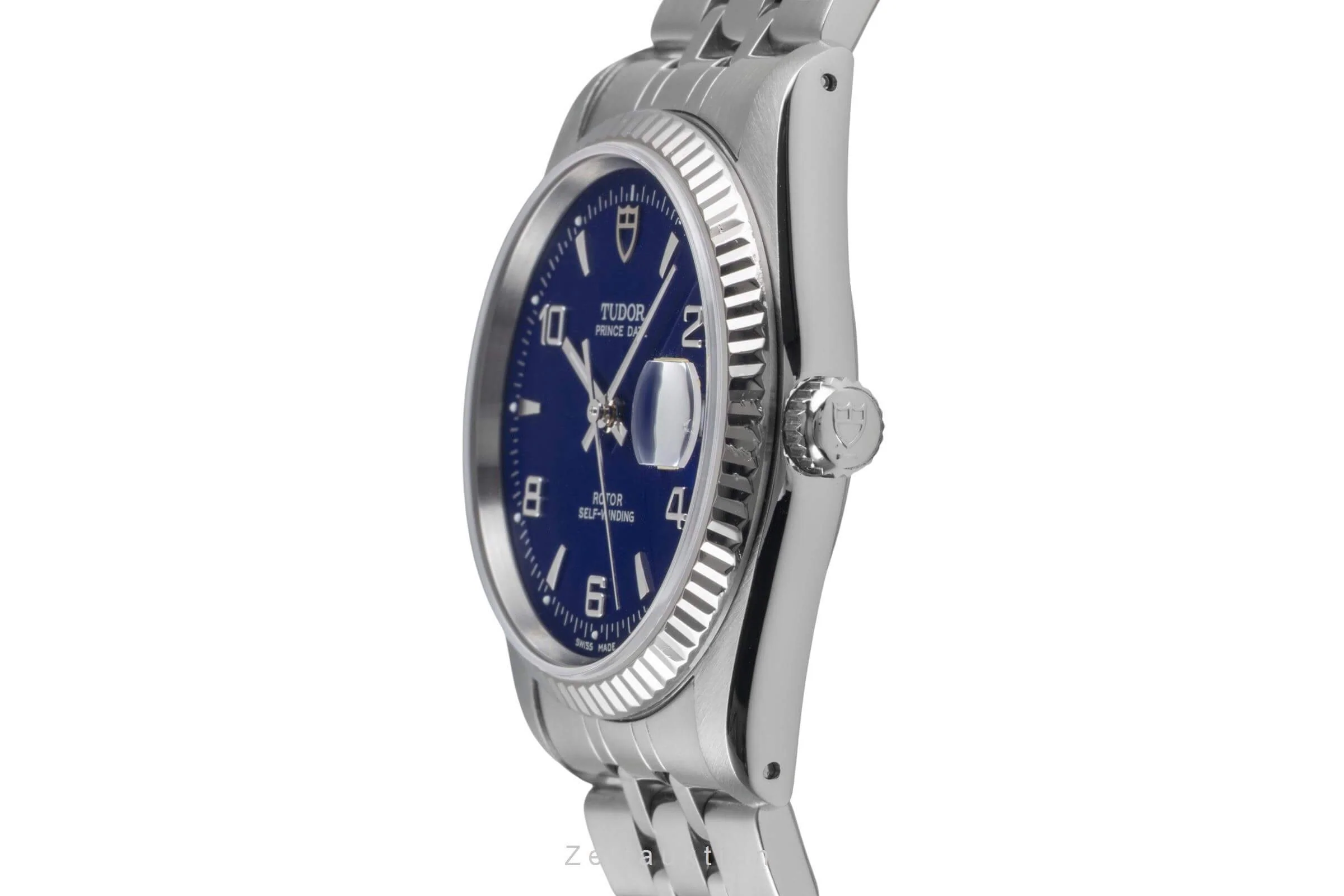 Tudor Prince Date steel / white gold automatic men's watch 74034  [2500404] - Image 7