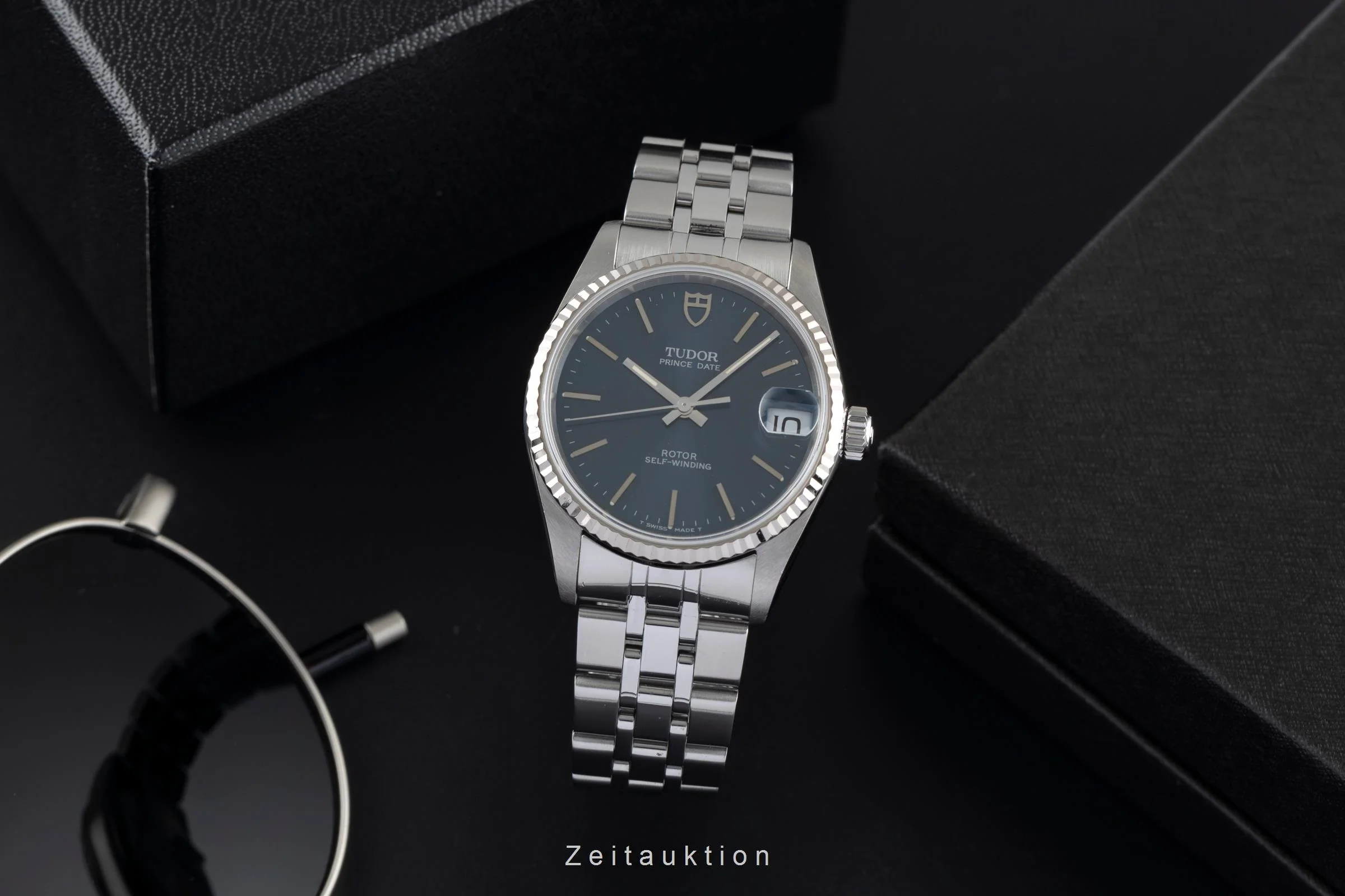 Tudor Prince Date steel / white gold automatic women's watch 72034  [2504251] - Image 4