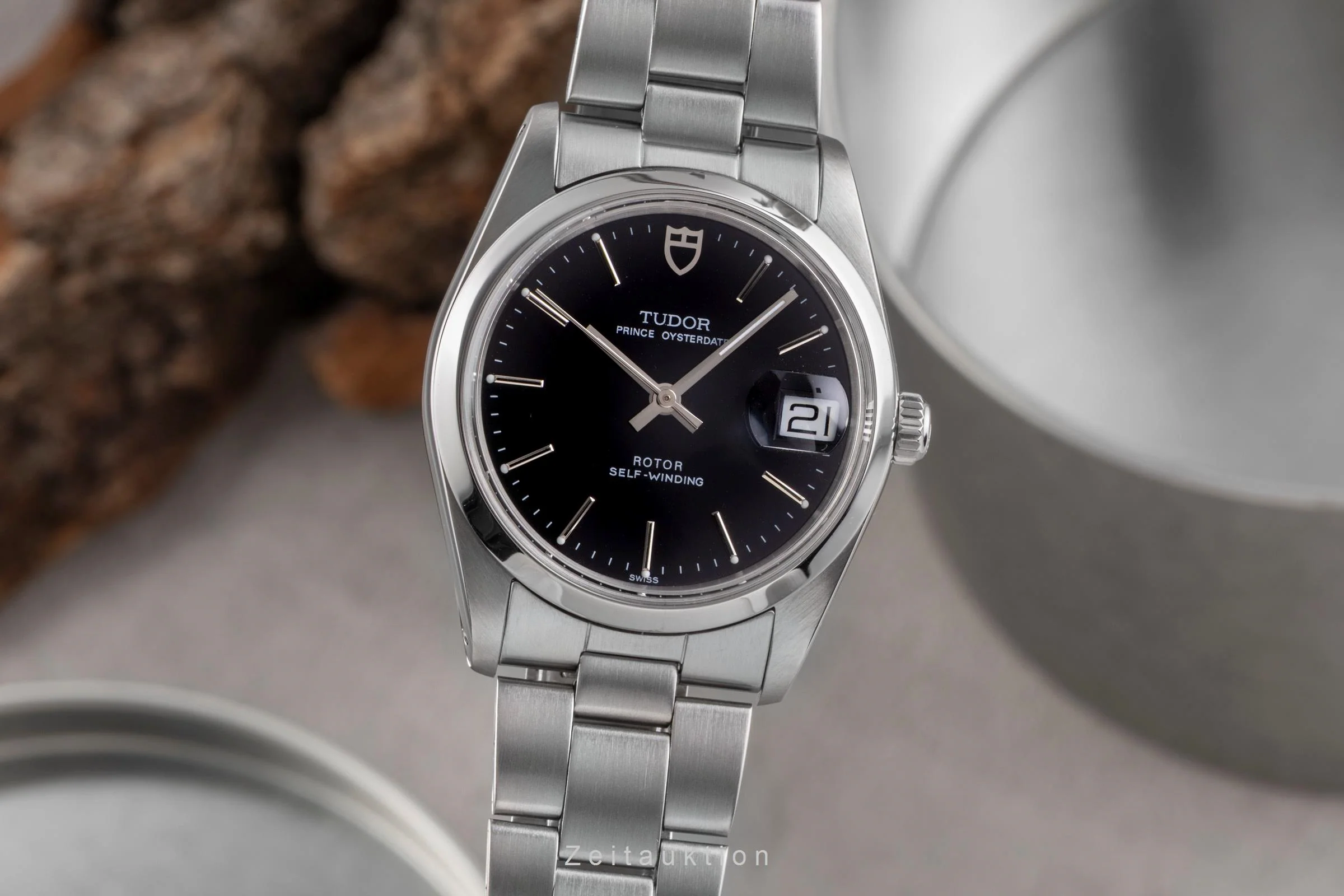 Tudor Prince Oysterdate steel automatic men's watch 7400 Vintage  [2503743] - Image 2