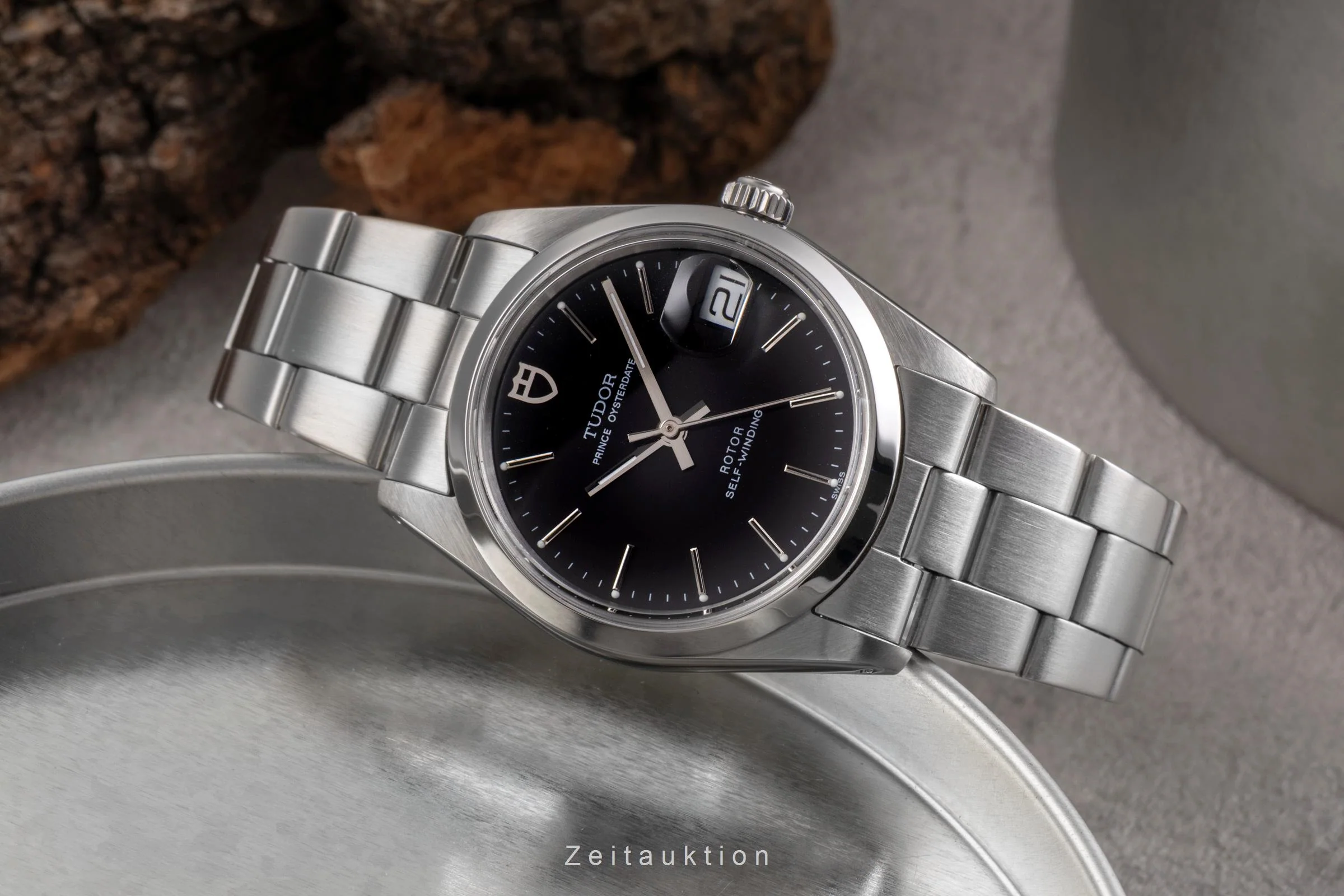 Tudor Prince Oysterdate steel automatic men's watch 7400 Vintage  [2503743] - Image 3