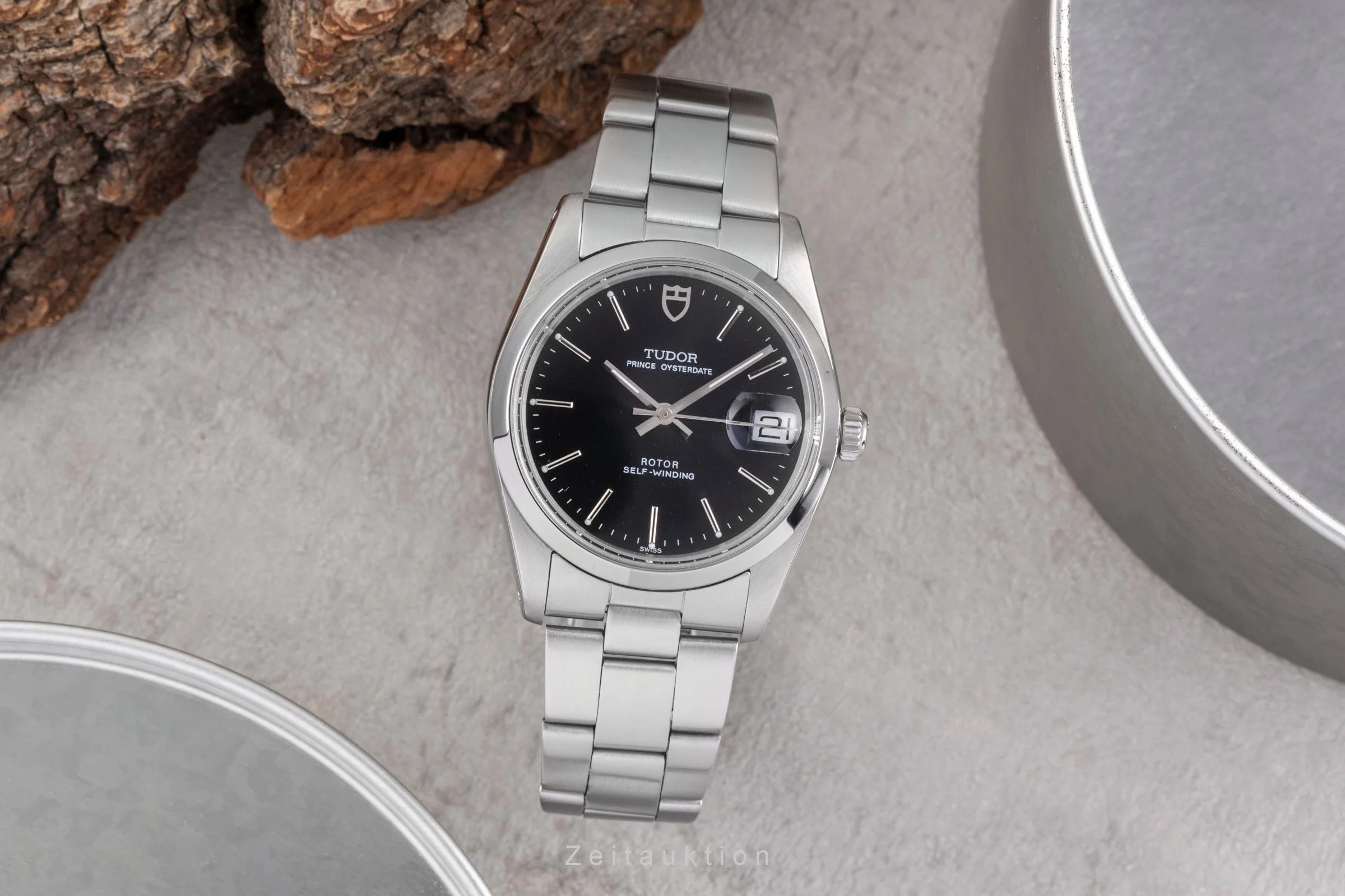 Tudor Prince Oysterdate steel automatic men's watch 7400 Vintage  [2503743] - Image 4