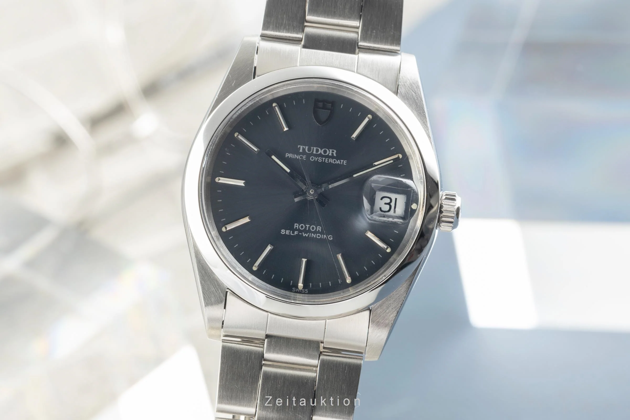 Tudor Prince Oysterdate steel automatic men's watch 74000N  [2504309] - Image 2
