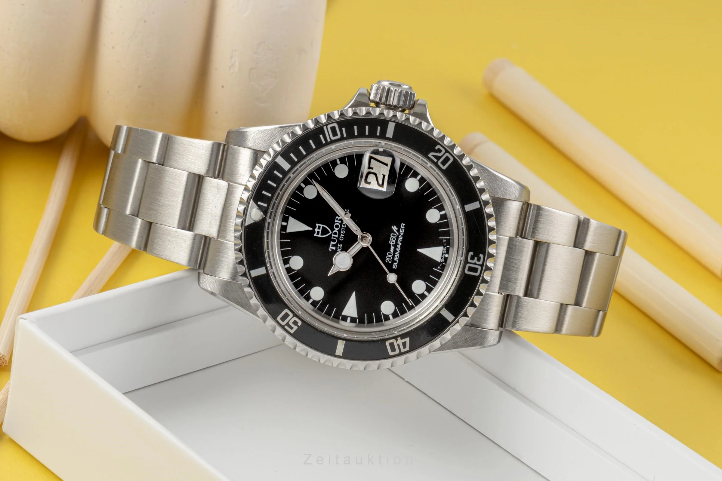 Tudor Prince Oysterdate steel automatic men's watch 76100  [2301456] - Image 2