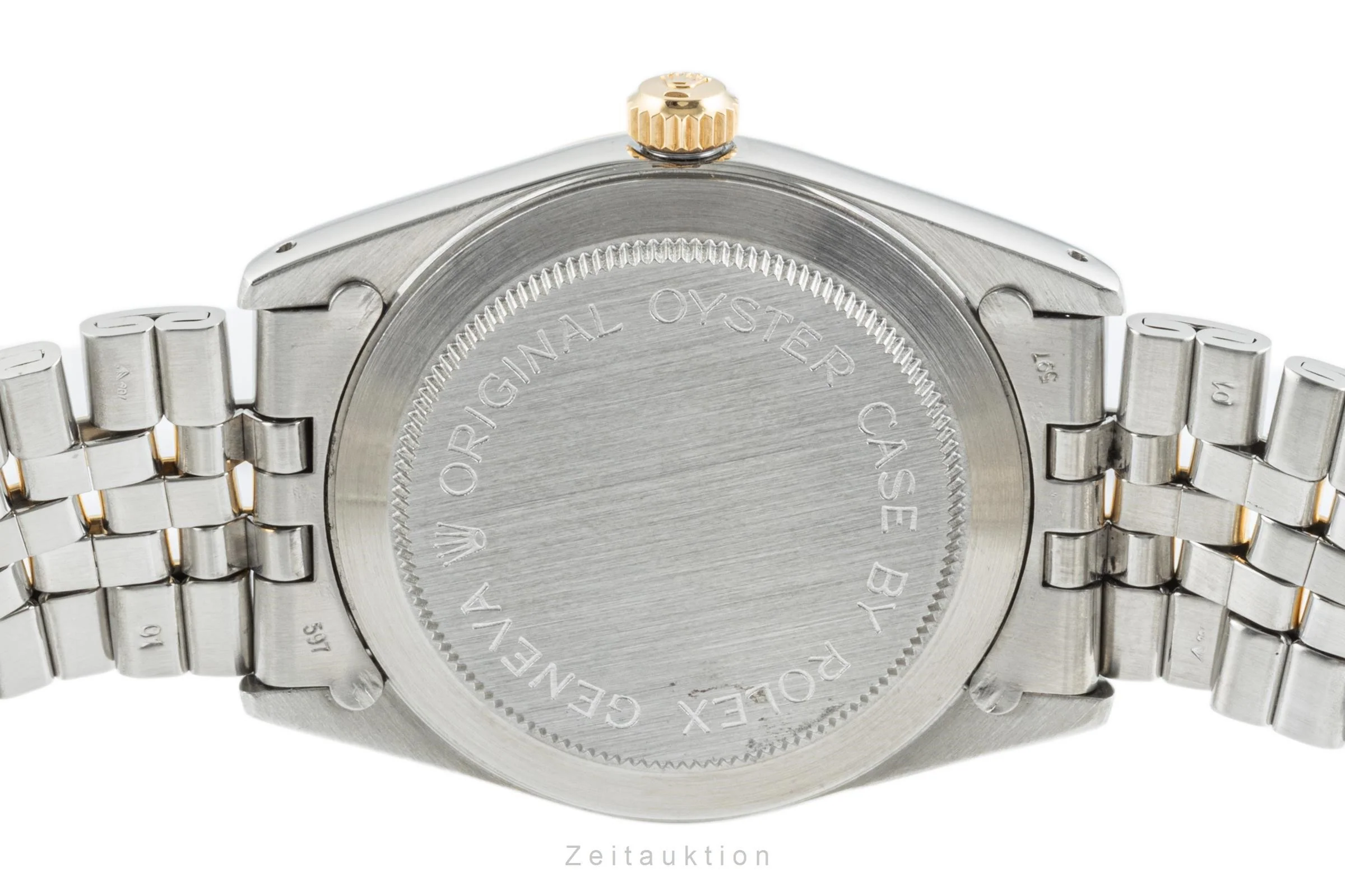 Tudor Prince Oysterdate steel / gold automatic men's watch 74033  [2304720] - Image 11
