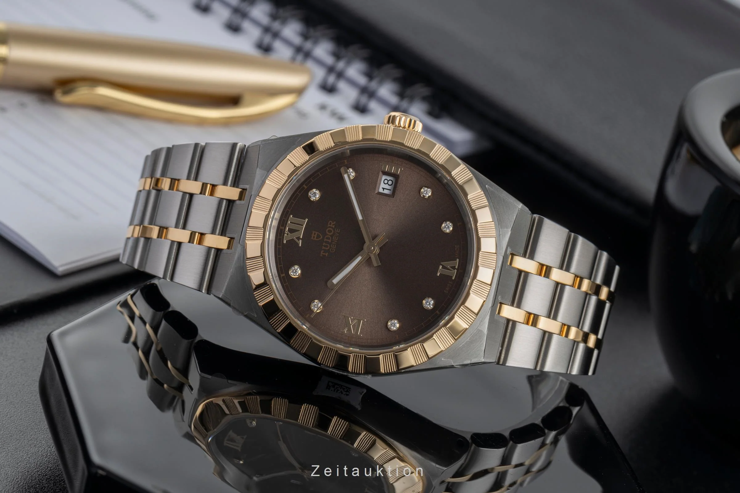 Tudor Royal steel / gold automatic men's watch 28503-0008 LP: 4850EUR  [2504515] - Image 3