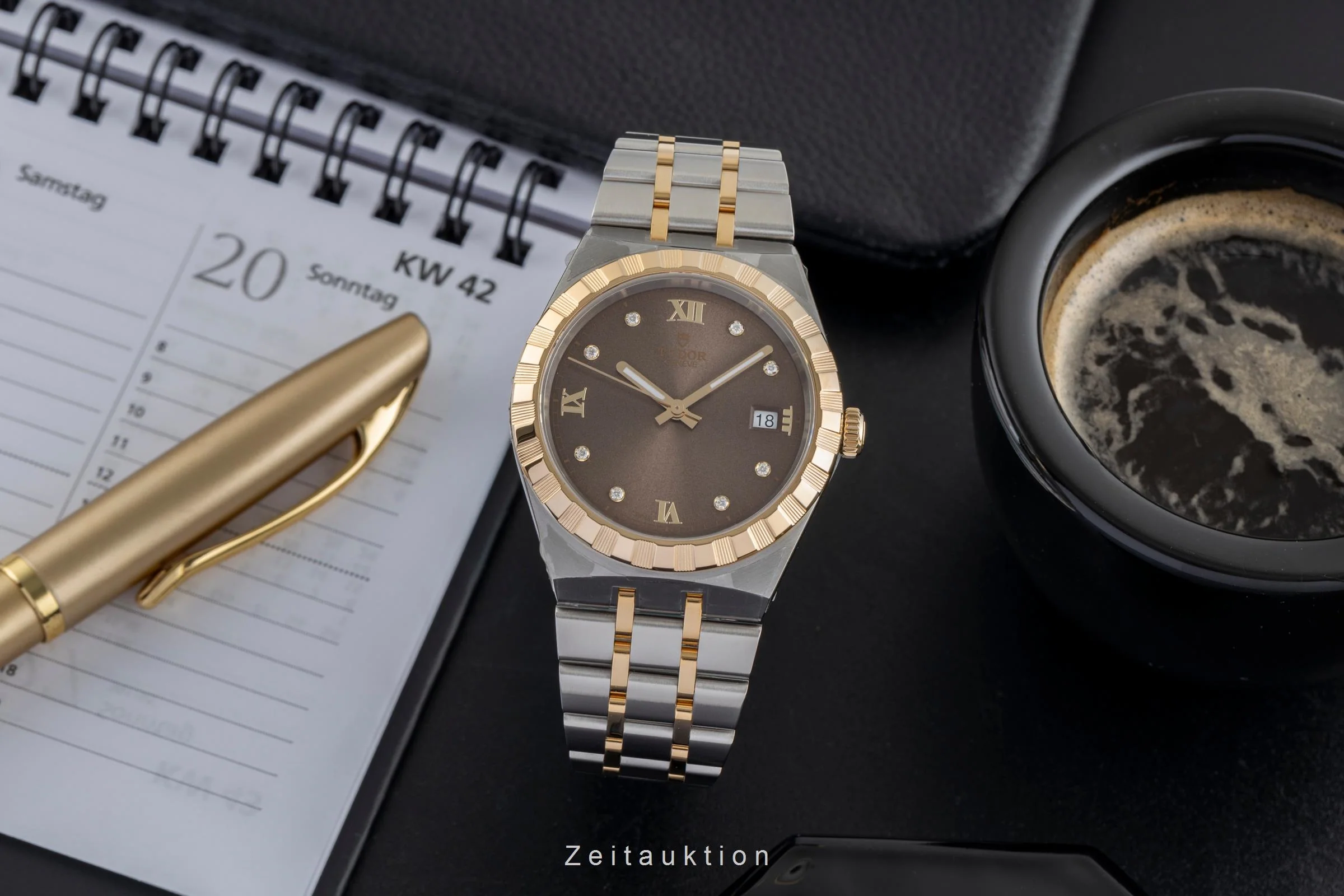 Tudor Royal steel / gold automatic men's watch 28503-0008 LP: 4850EUR  [2504515] - Image 4