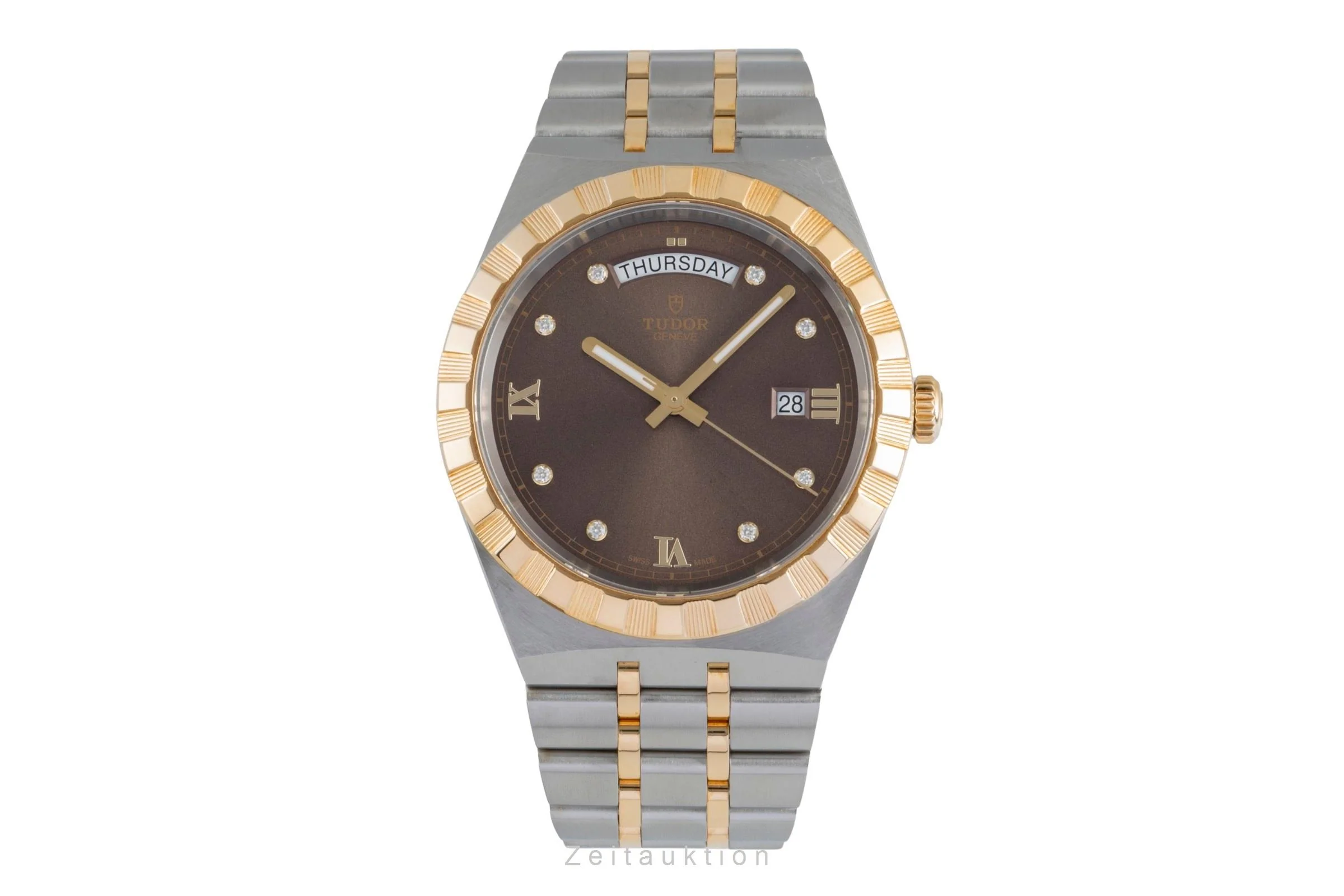 Tudor Royal steel / gold automatic men's watch M28603-0008 LP: 4960EUR  [2504656] - Image 5
