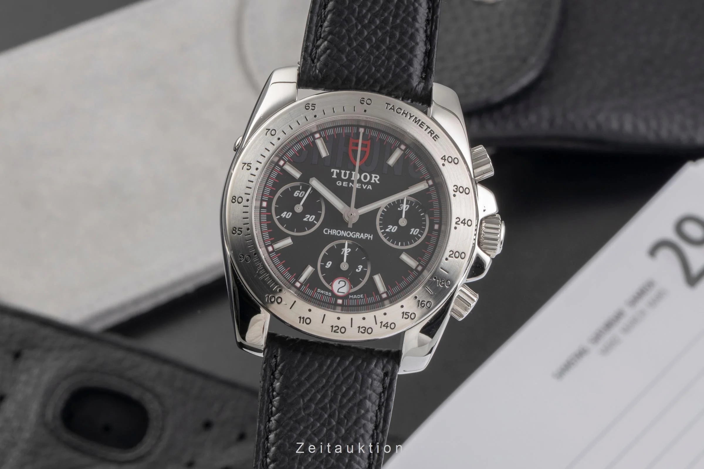 Tudor Sport Chronograph chronograph steel automatic men's watch 20300  [2503136] - Image 2