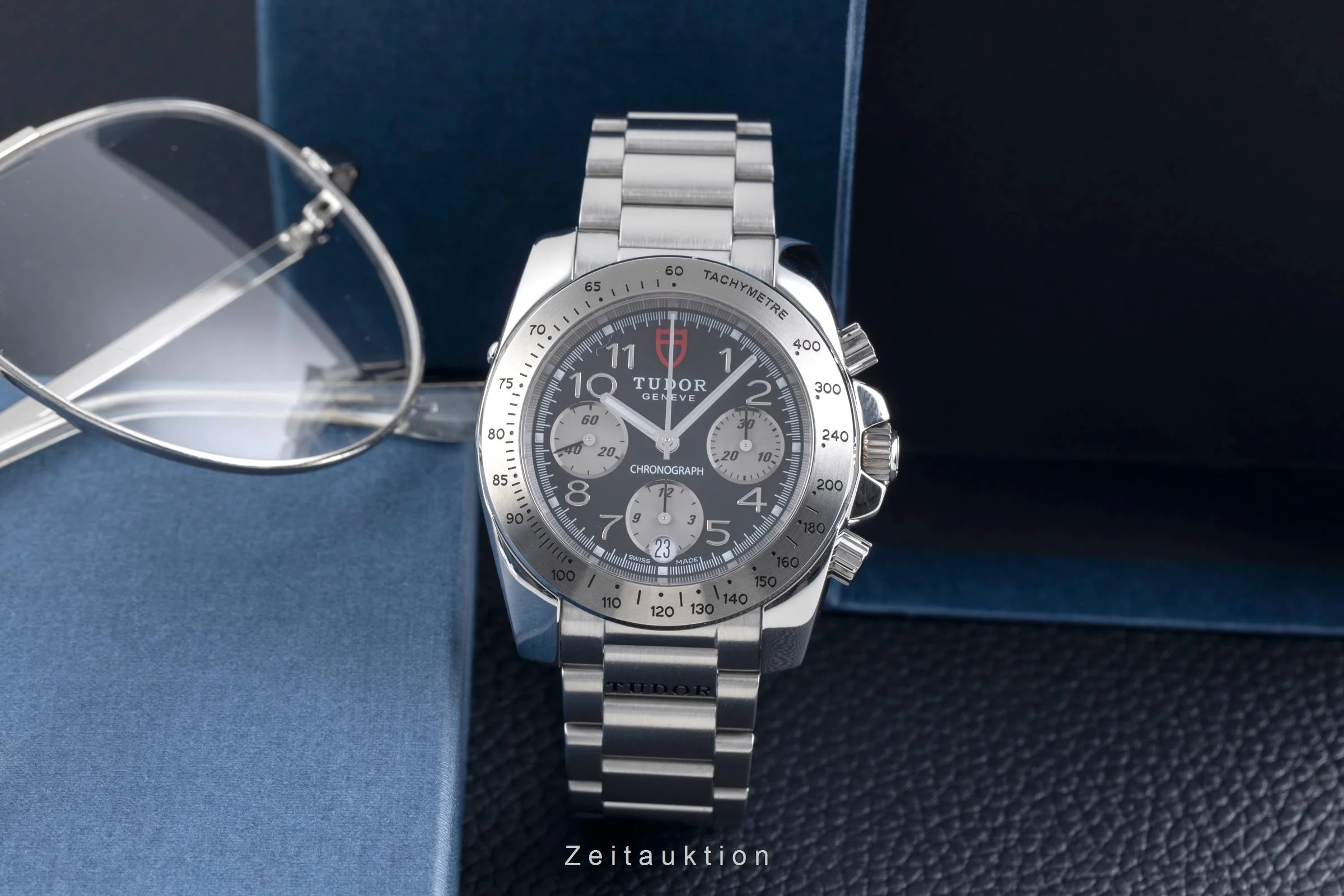 Tudor Sport Chronograph chronograph steel automatic men's watch 20300  [2507537] - Image 4