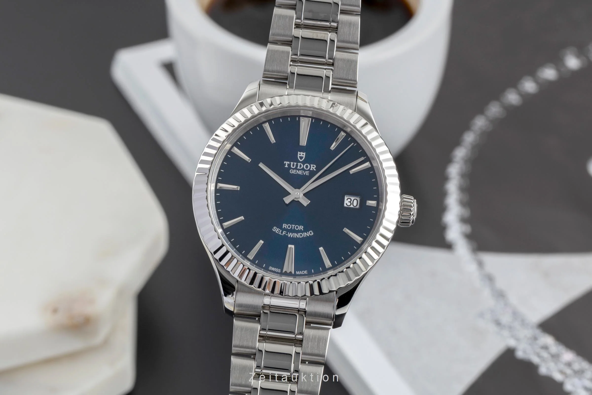 Tudor Style steel automatic men's watch 12510  [2503907] - Image 2