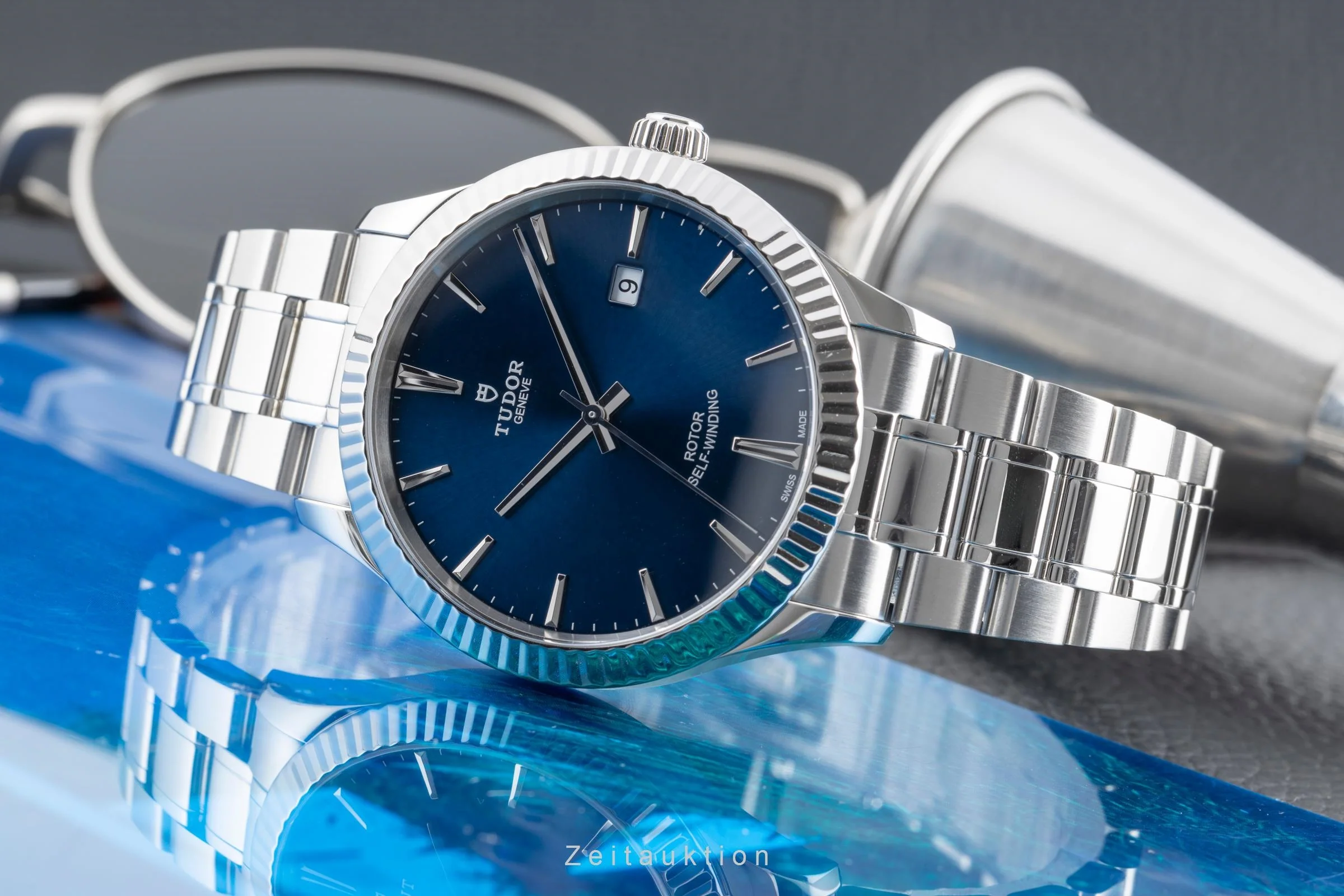 Tudor Style steel automatic men's watch 12710  [2503004] - Image 3