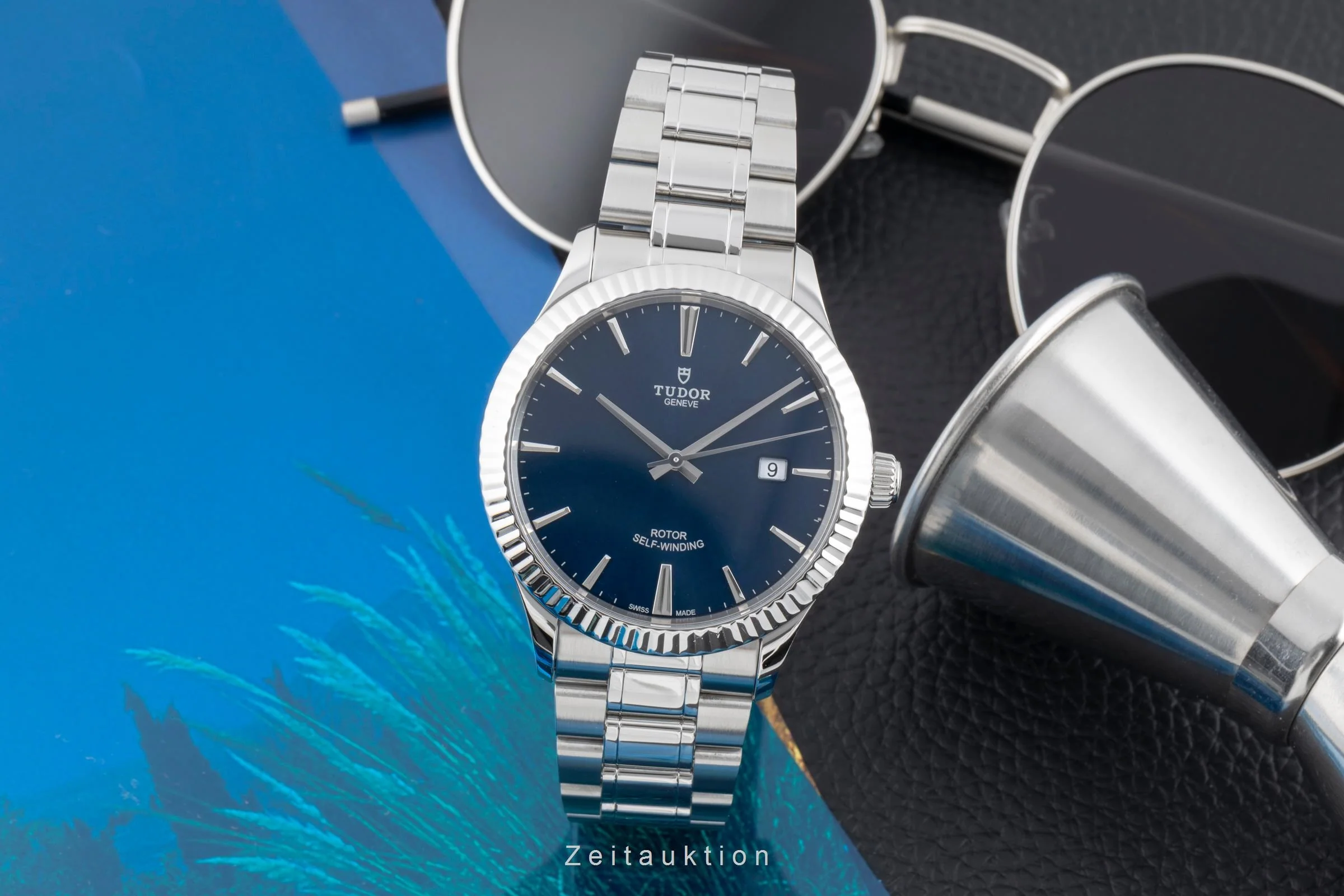 Tudor Style steel automatic men's watch 12710  [2503004] - Image 4