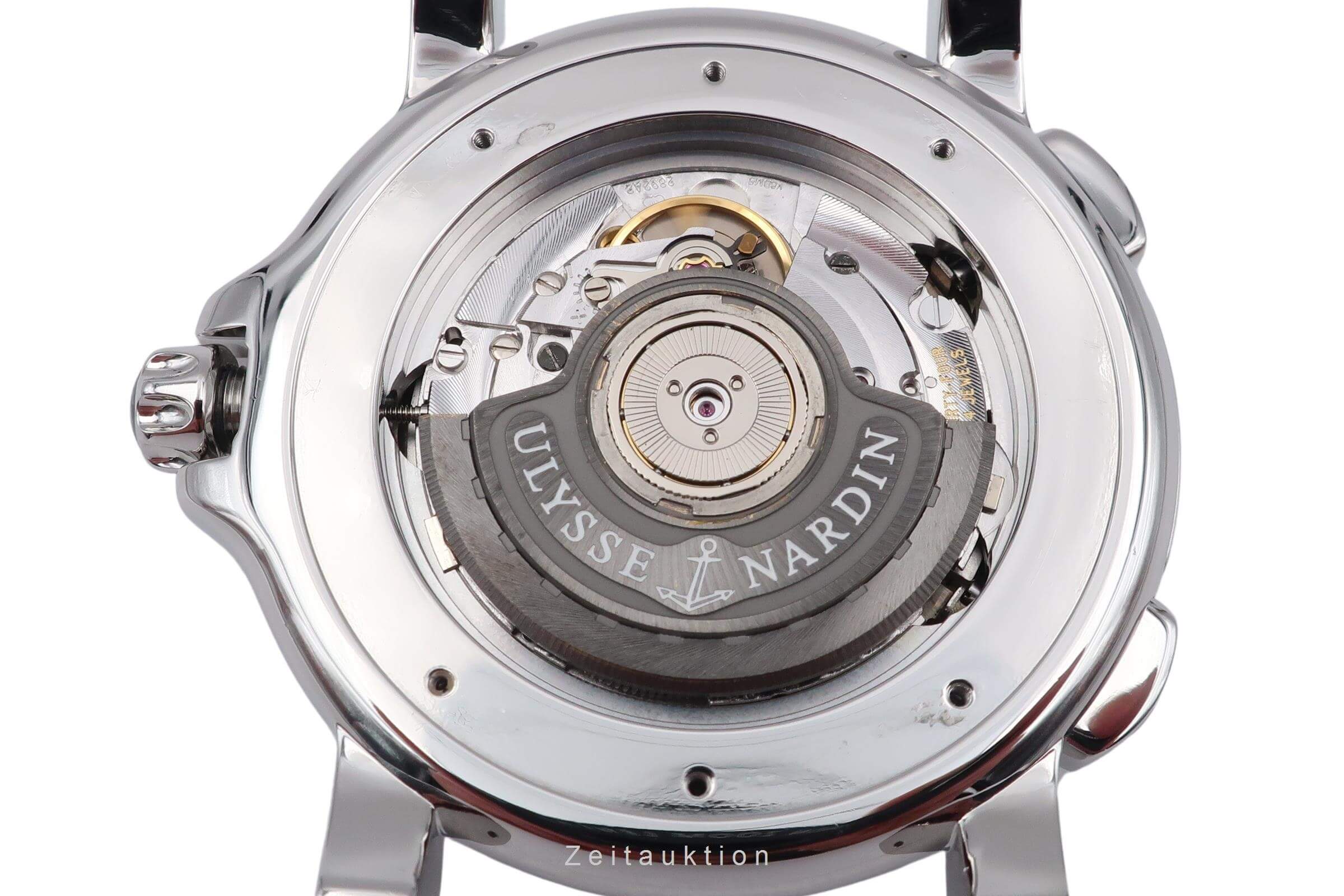Ulysse Nardin Dual Time steel automatic men's watch 243-55  [2501547] - Image 14