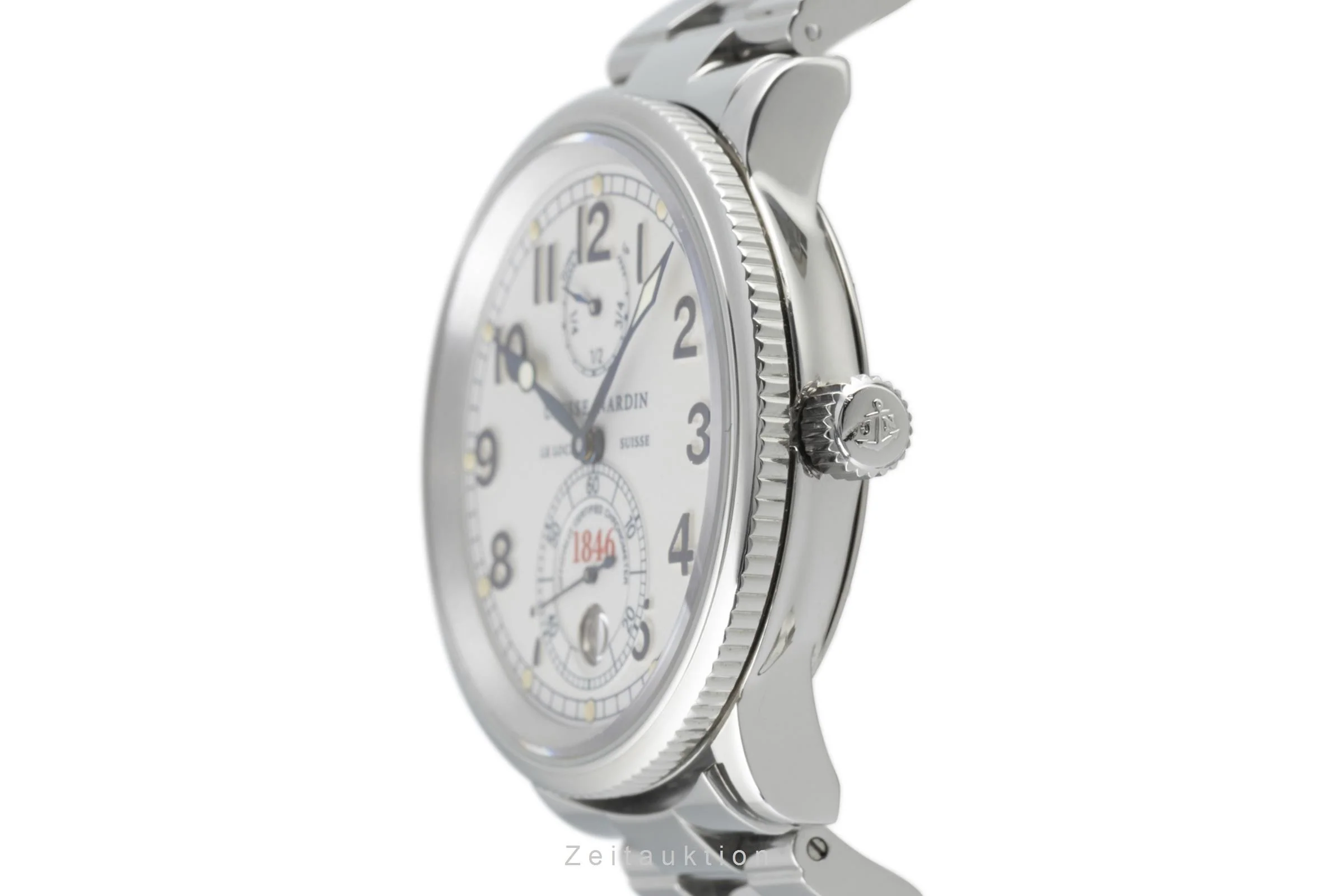 Ulysse Nardin Marine Chronometer steel automatic men's watch 263-22  [2202815] - Image 6