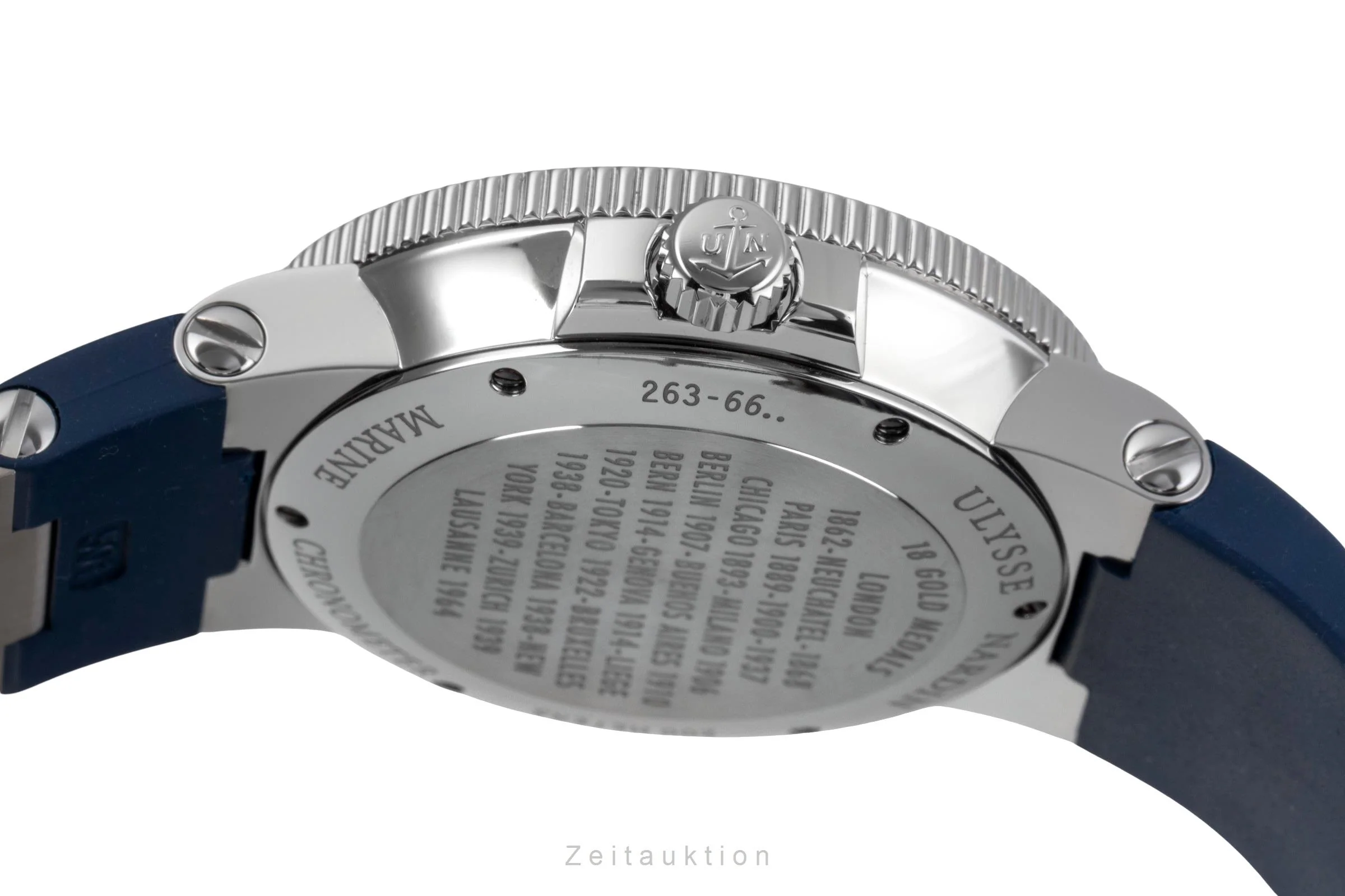 Ulysse Nardin Marine Chronometer titanium automatic men's watch 263-66  [2506129] - Image 12