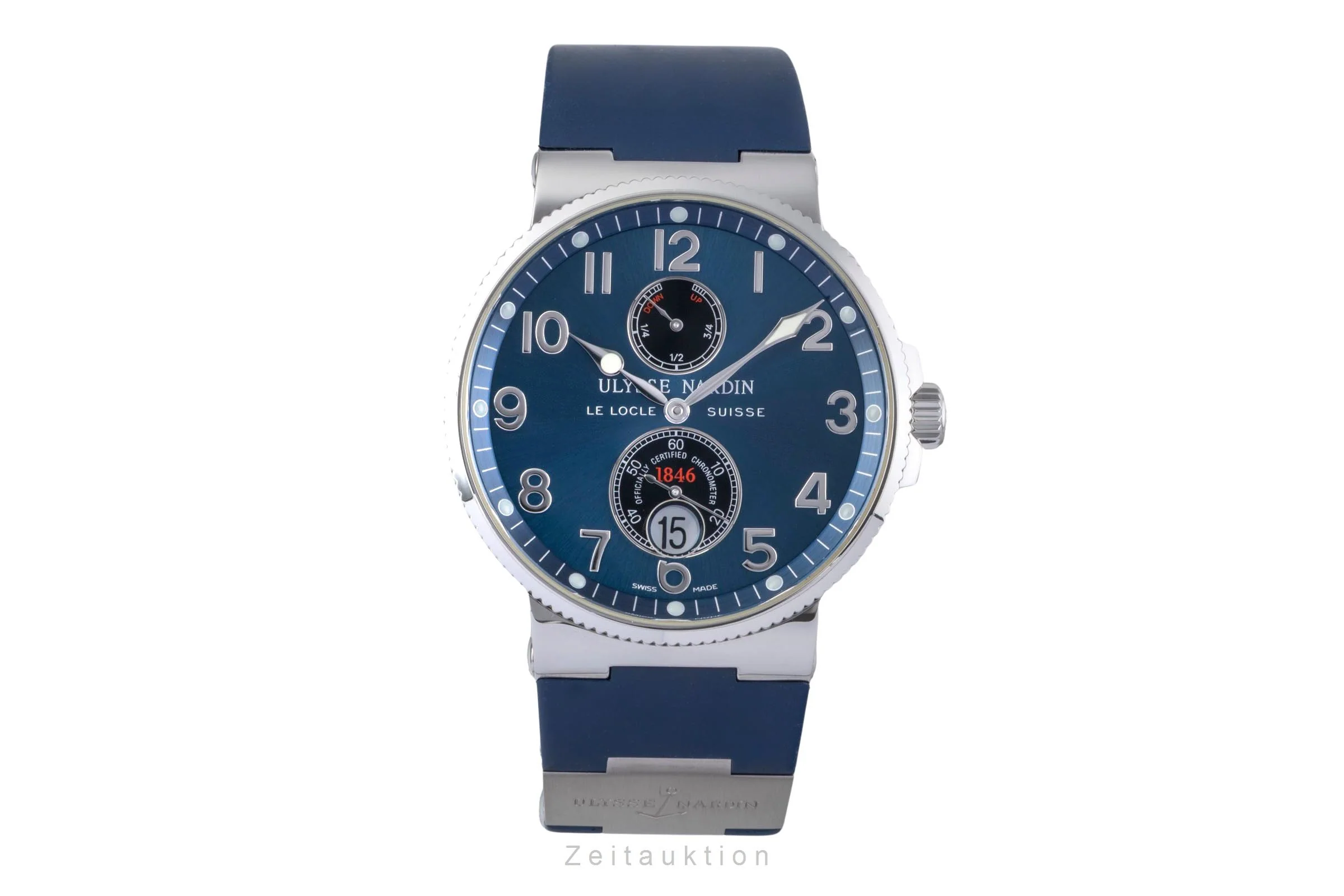 Ulysse Nardin Marine Chronometer titanium automatic men's watch 263-66  [2506129] - Image 5