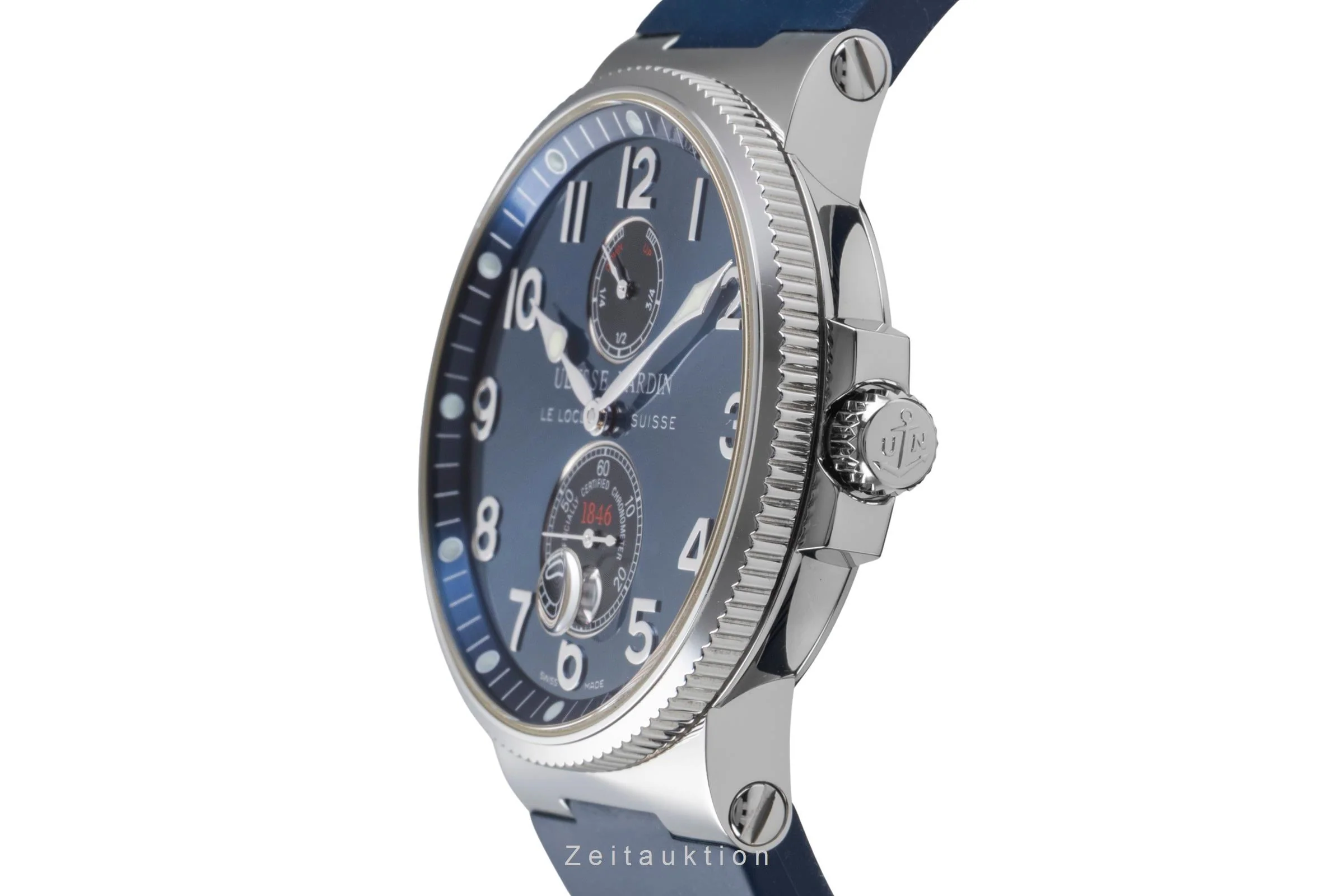 Ulysse Nardin Marine Chronometer titanium automatic men's watch 263-66  [2506129] - Image 7