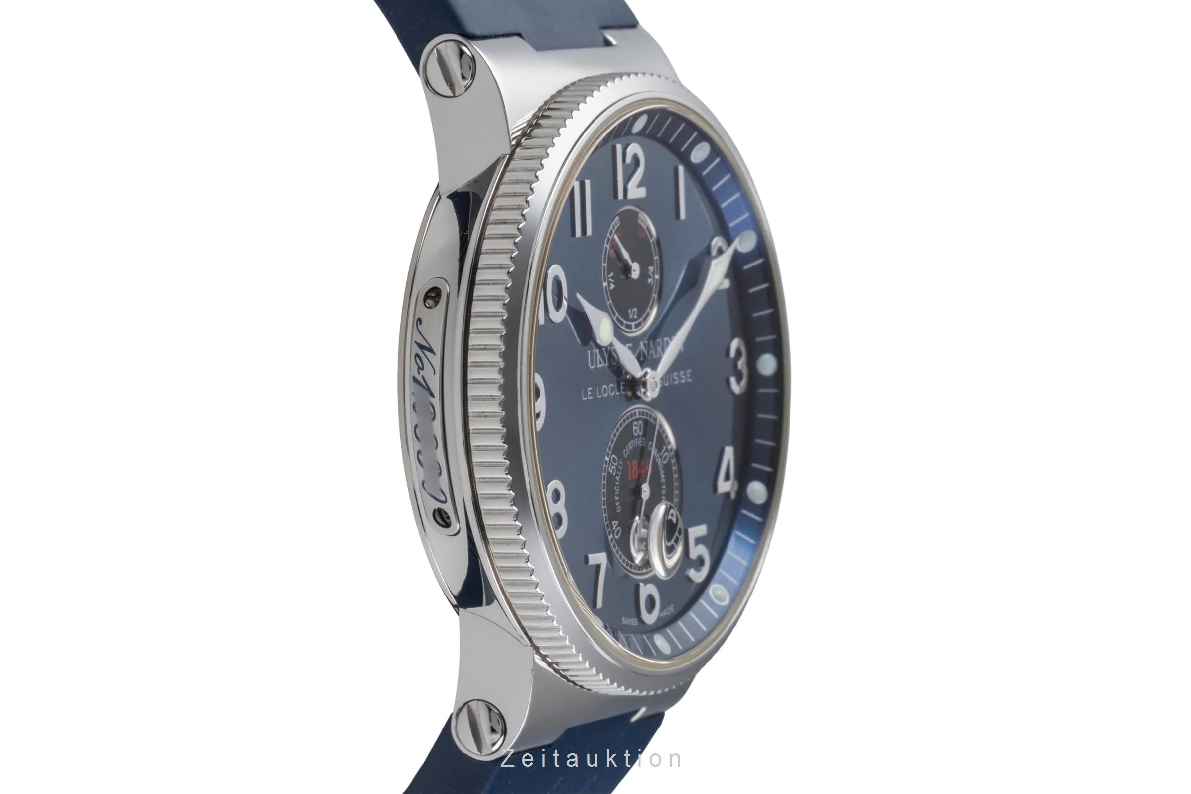 Ulysse Nardin Marine Chronometer titanium automatic men's watch 263-66  [2506129] - Image 8