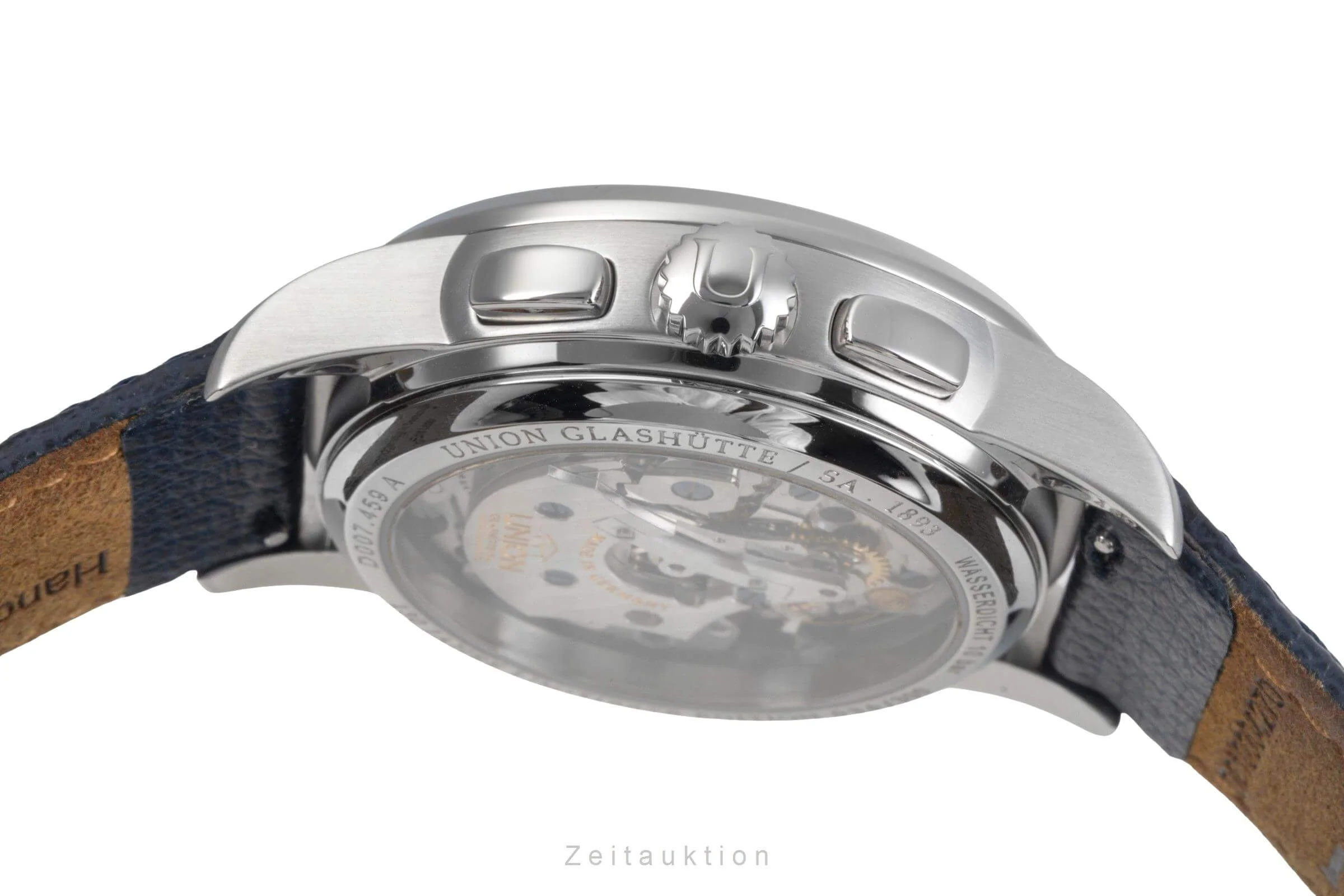 Union Glashütte 1893 chronograph steel manual winding men's watch D007.459.16.032.09 Limited  [2501570] - Image 10