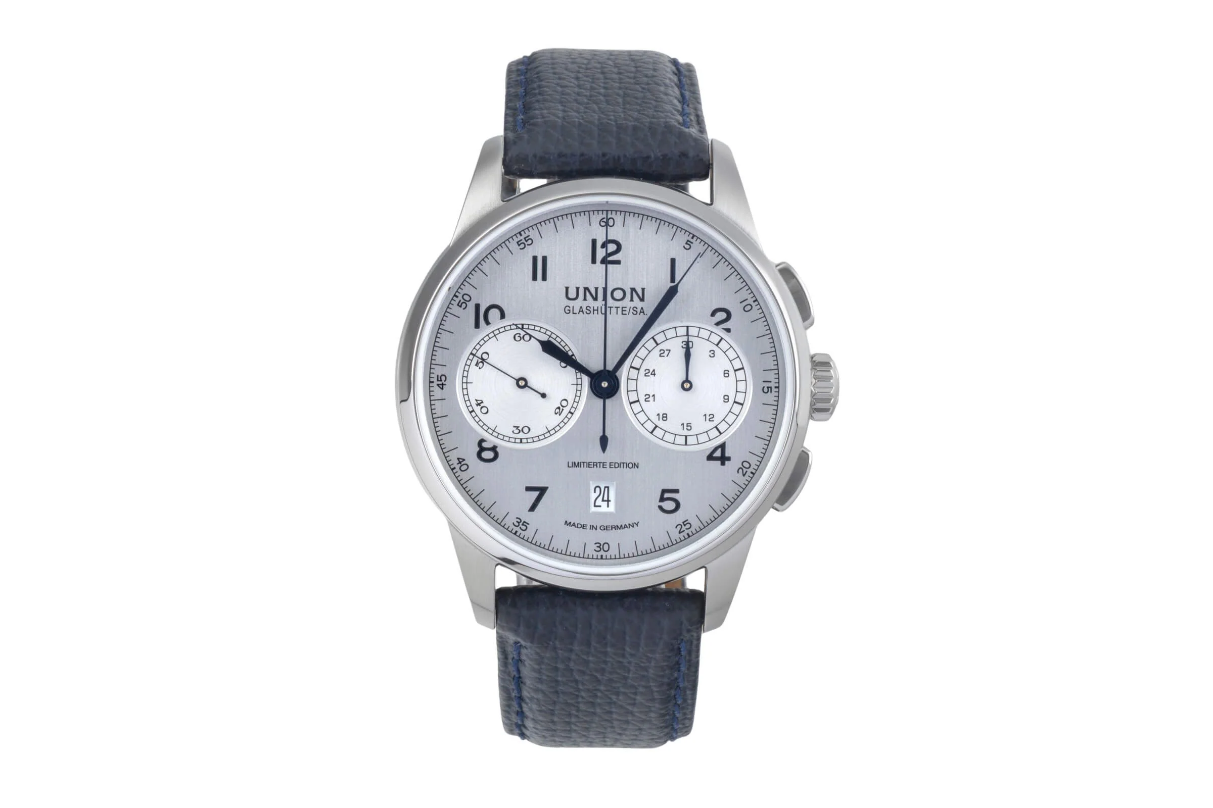 Union Glashütte 1893 chronograph steel manual winding men's watch D007.459.16.032.09 Limited  [2501570] - Image 5