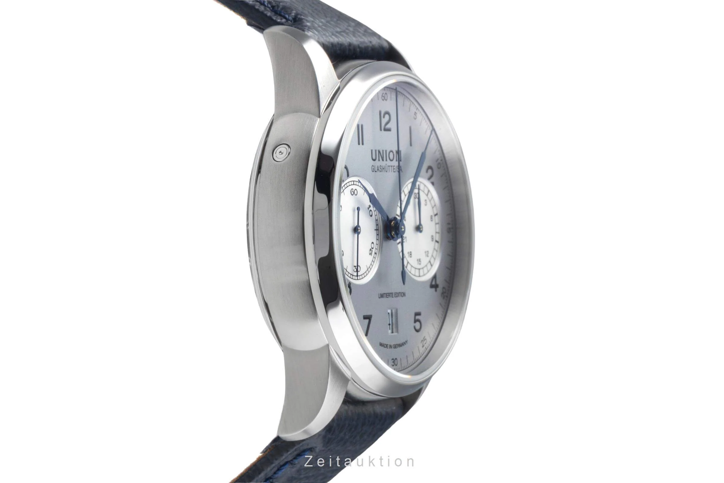 Union Glashütte 1893 chronograph steel manual winding men's watch D007.459.16.032.09 Limited  [2501570] - Image 8