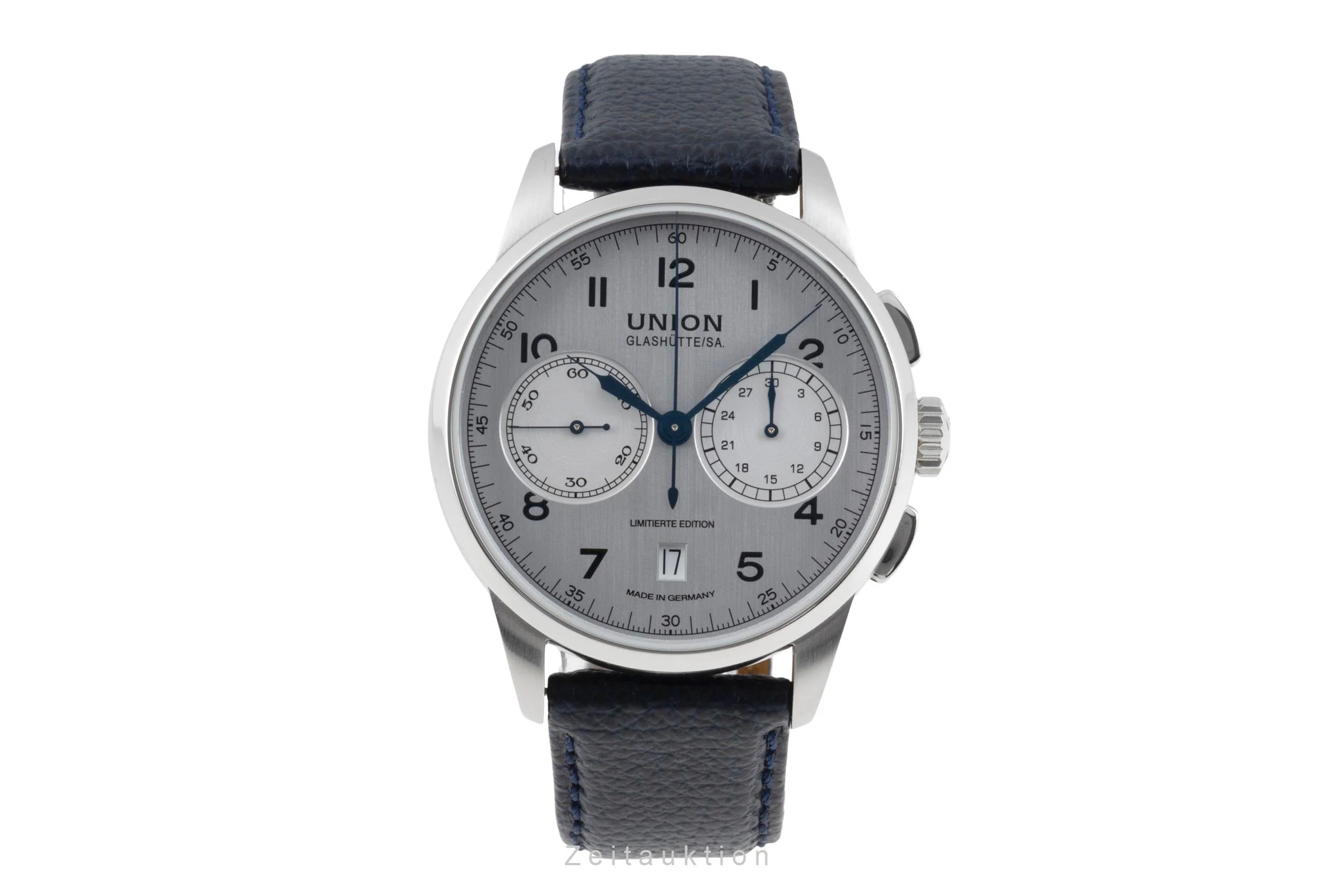 Union Glashütte 1893 chronograph steel manual winding men's watch D007.459.16.032.09 Limited  [2506831] - Image 5
