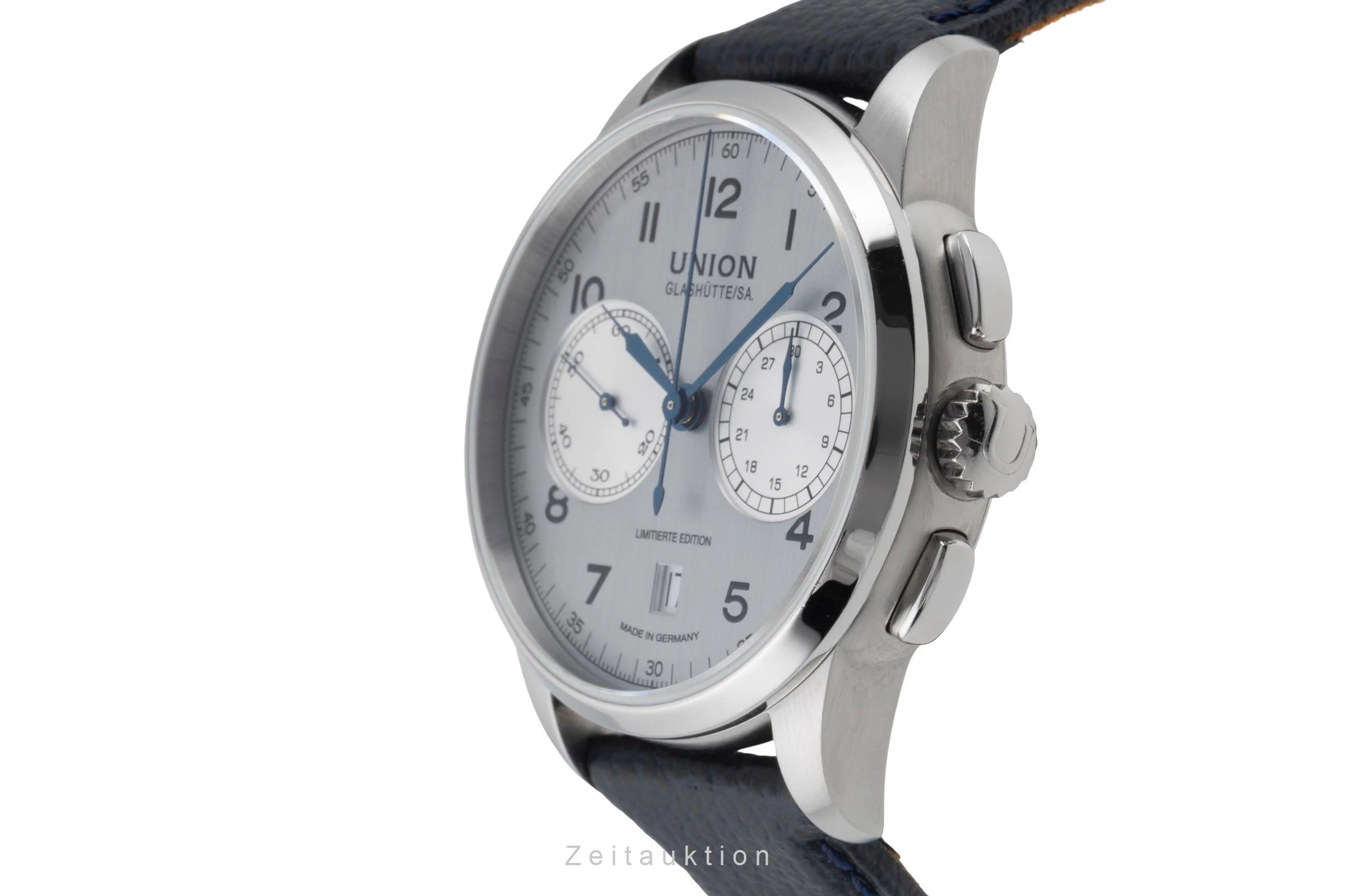 Union Glashütte 1893 chronograph steel manual winding men's watch D007.459.16.032.09 Limited  [2506831] - Image 7