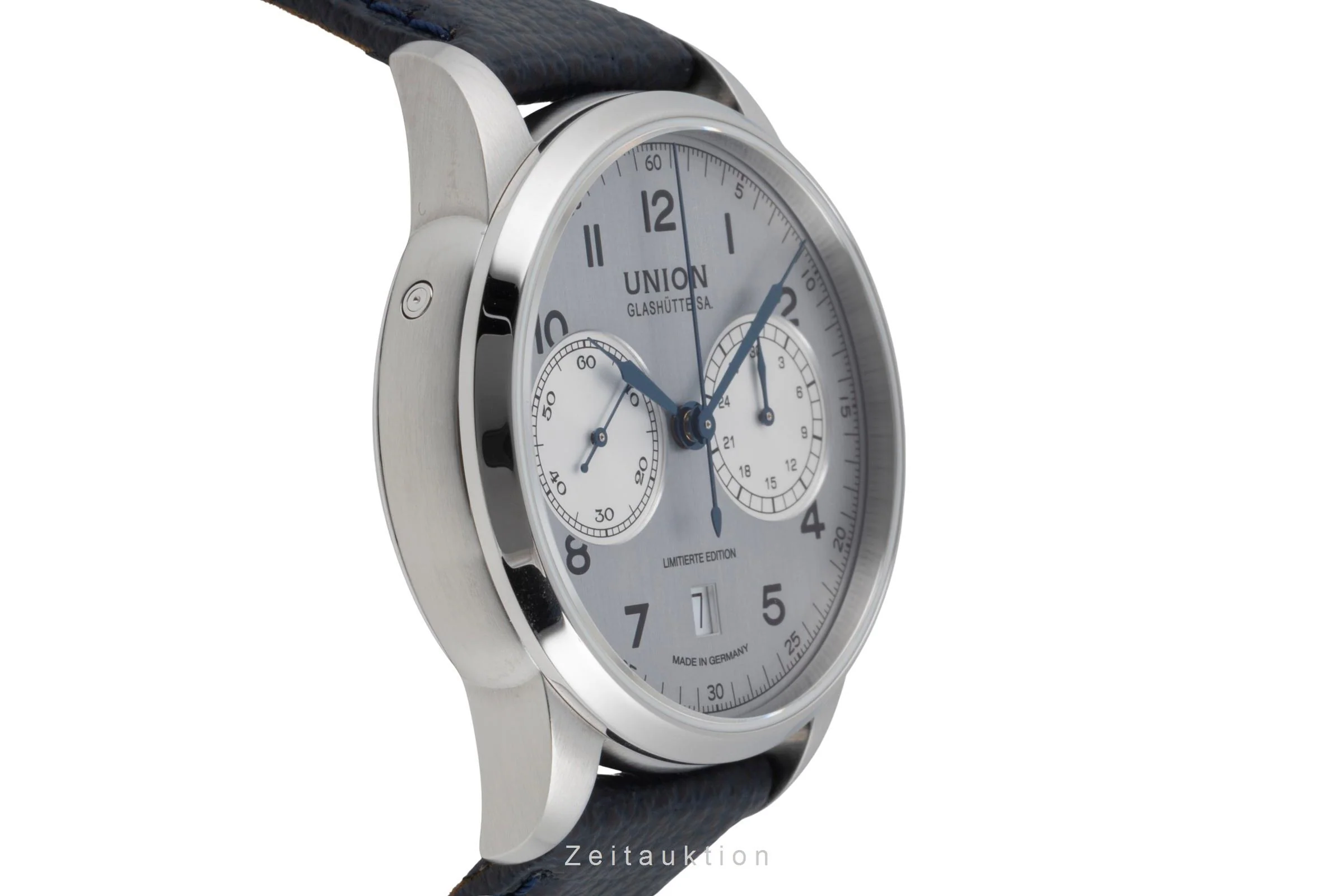 Union Glashütte 1893 chronograph steel manual winding men's watch D007.459.16.032.09 Limited  [2506831] - Image 8