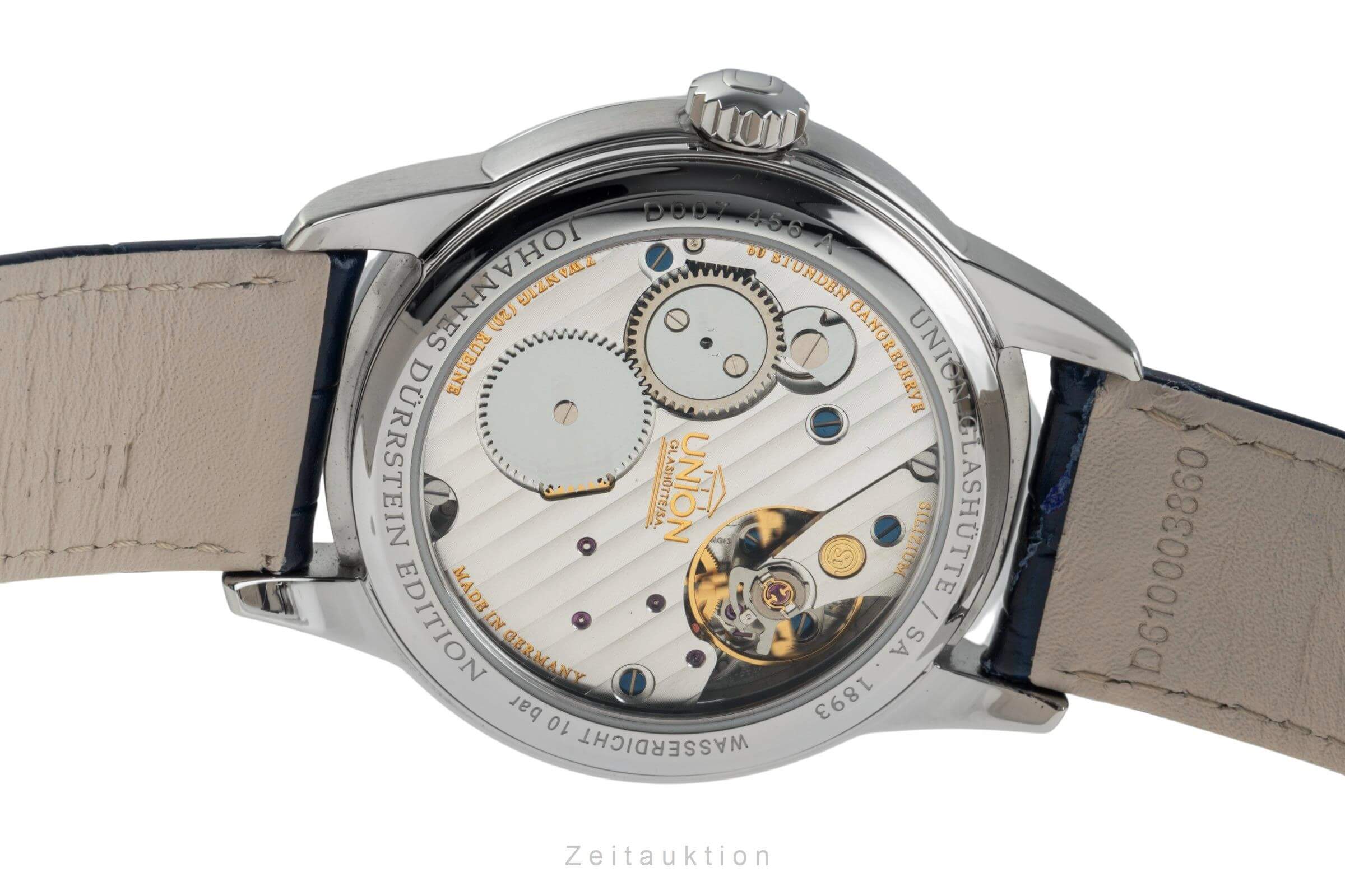 Union Glashütte 1893 steel manual winding men's watch D007.456.16.082.00 LP: 2680EUR  [2403351] - Image 10