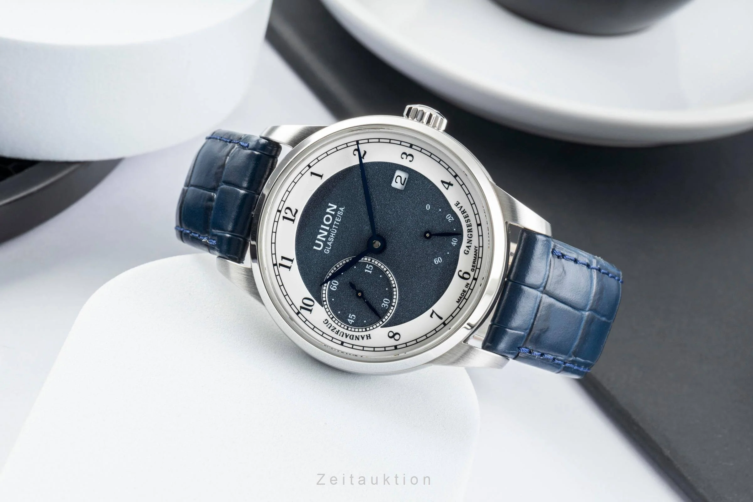 Union Glashütte 1893 steel manual winding men's watch D007.456.16.082.00 LP: 2680EUR  [2403351] - Image 2