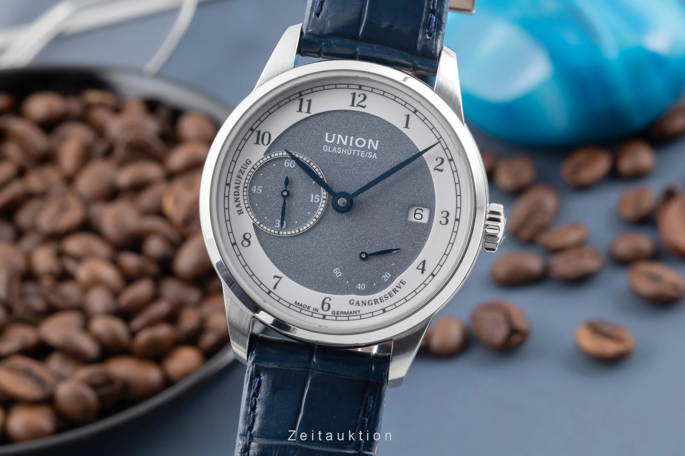 Union Glashütte 1893 steel manual winding men's watch D007.456.16.082.00 LP: 2680EUR  [2506534] - Image 2